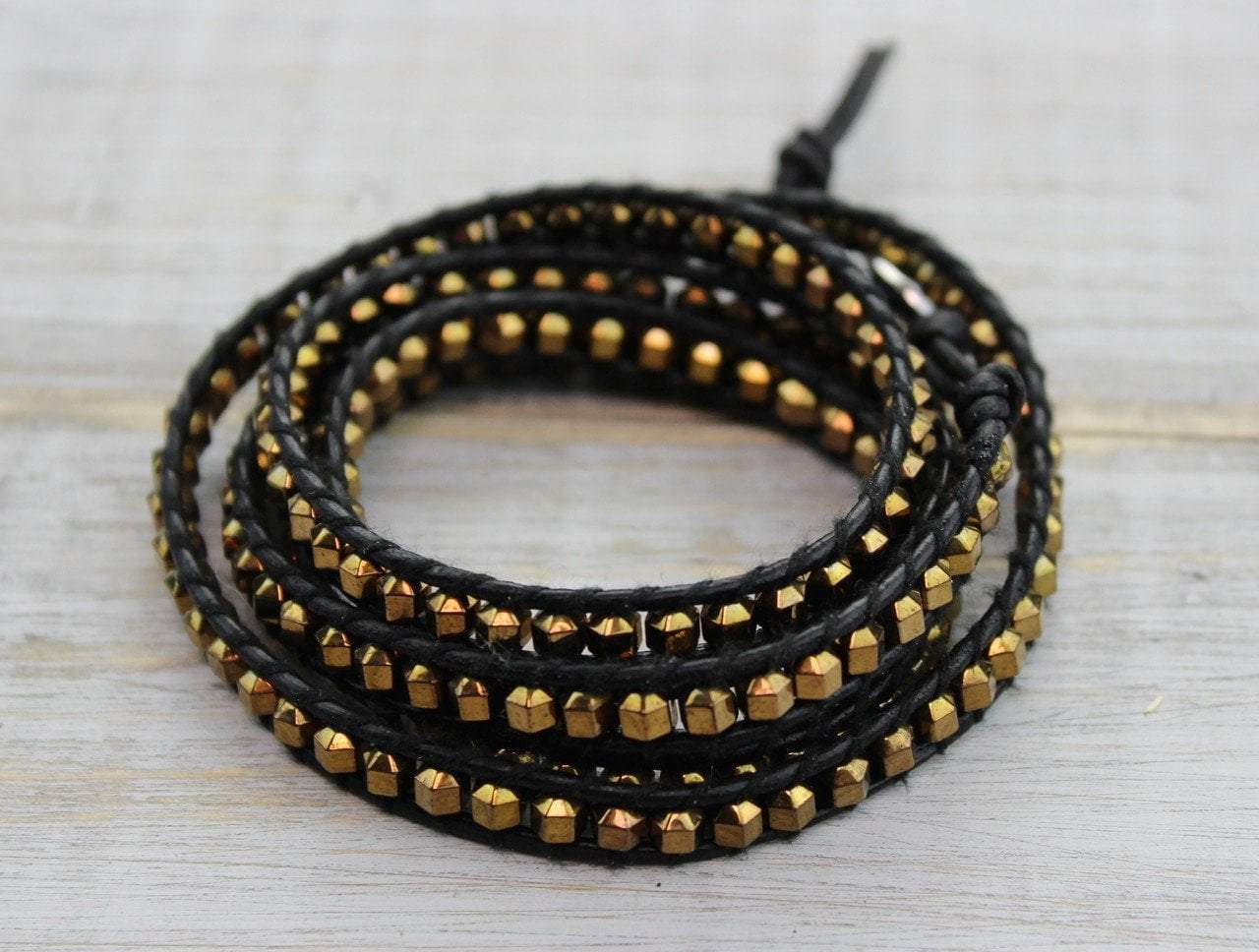 Elegant Adjustable Bracelet Wrap for Women - Boho Chic Handmade Beaded Wristband - Perfect for Casual Wear, Parties & Gifts