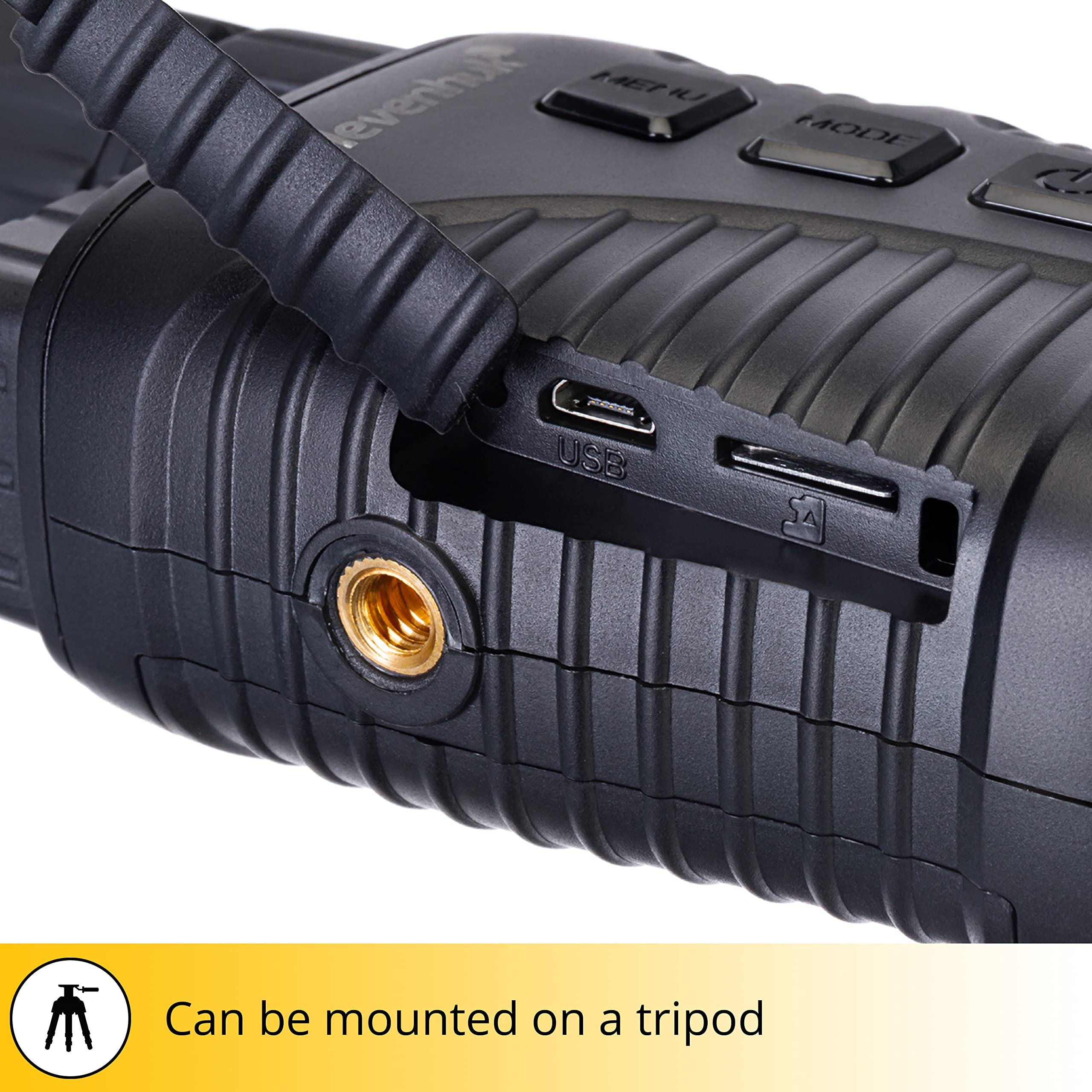 Levenhuk Halo 13x Compact Portable Digital Night Vision Monocular with LCD Screen - HD Night Vision Binoculars for Hunting, Wildlife Observation & Security Surveillance - Photo & Video Recording Function