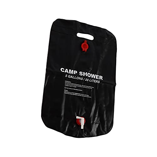 Portable Heated Shower Bag for Camping & RV Travel - Foldable Solar Water Shower Bag with Temperature Control | Perfect for Outdoor Adventures, Road Trips & Off-Grid Living