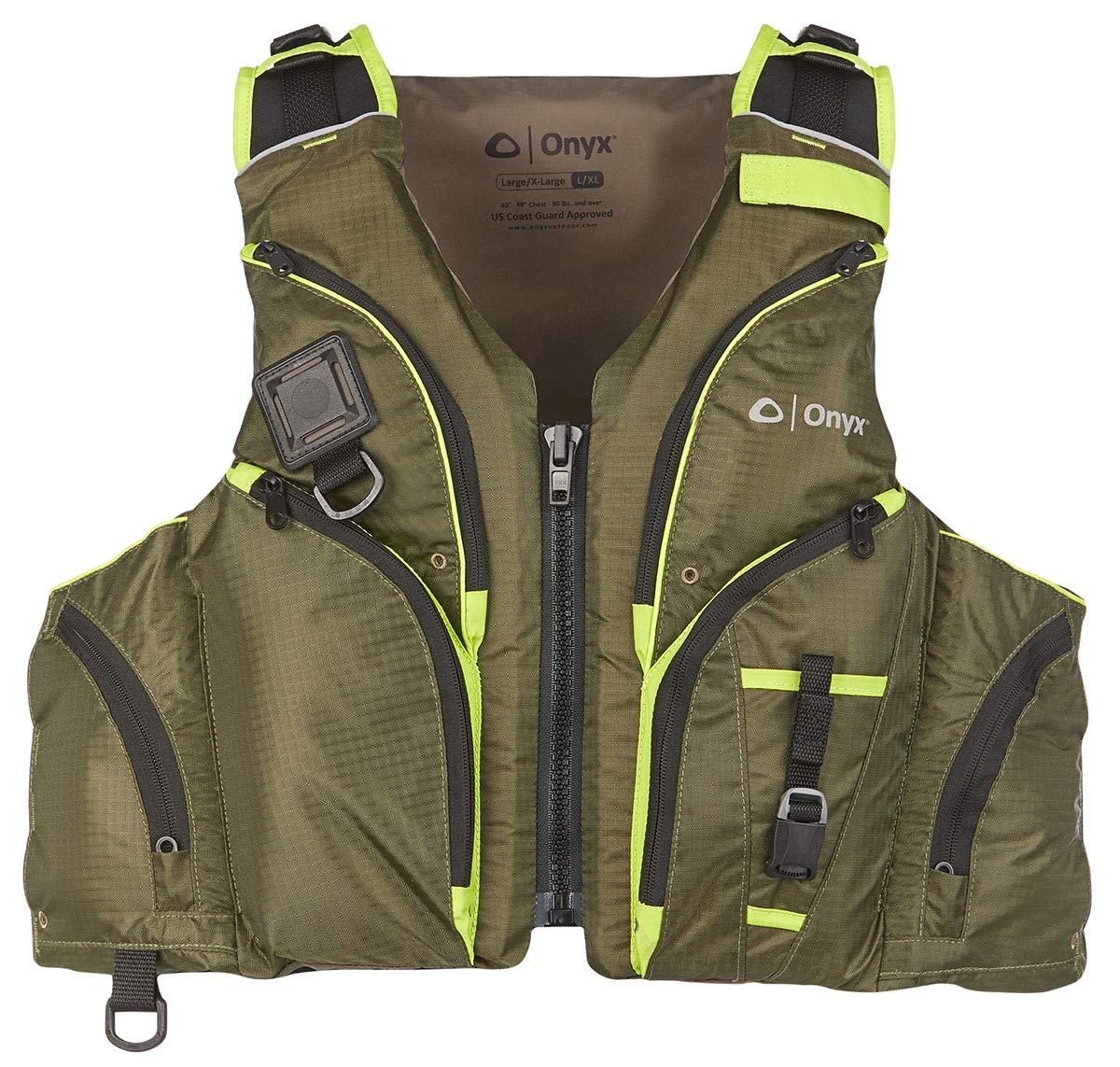 ONYX All Adventure Pike Paddle Sports Vest - Premium Life Jacket for Kayaking, Canoeing & Water Sports - Comfortable & Durable PFD for Outdoor Activities