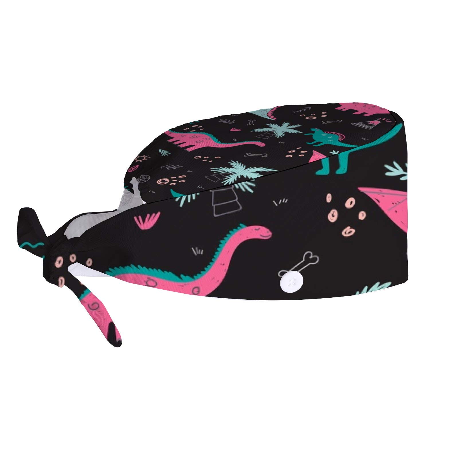 Vantaso Adjustable Work Cap with Buttons & Sweatband - Unisex Chef Hat for Sushi Chefs, Kitchen Staff & Food Service - Perfect for Women & Men with Long Hair