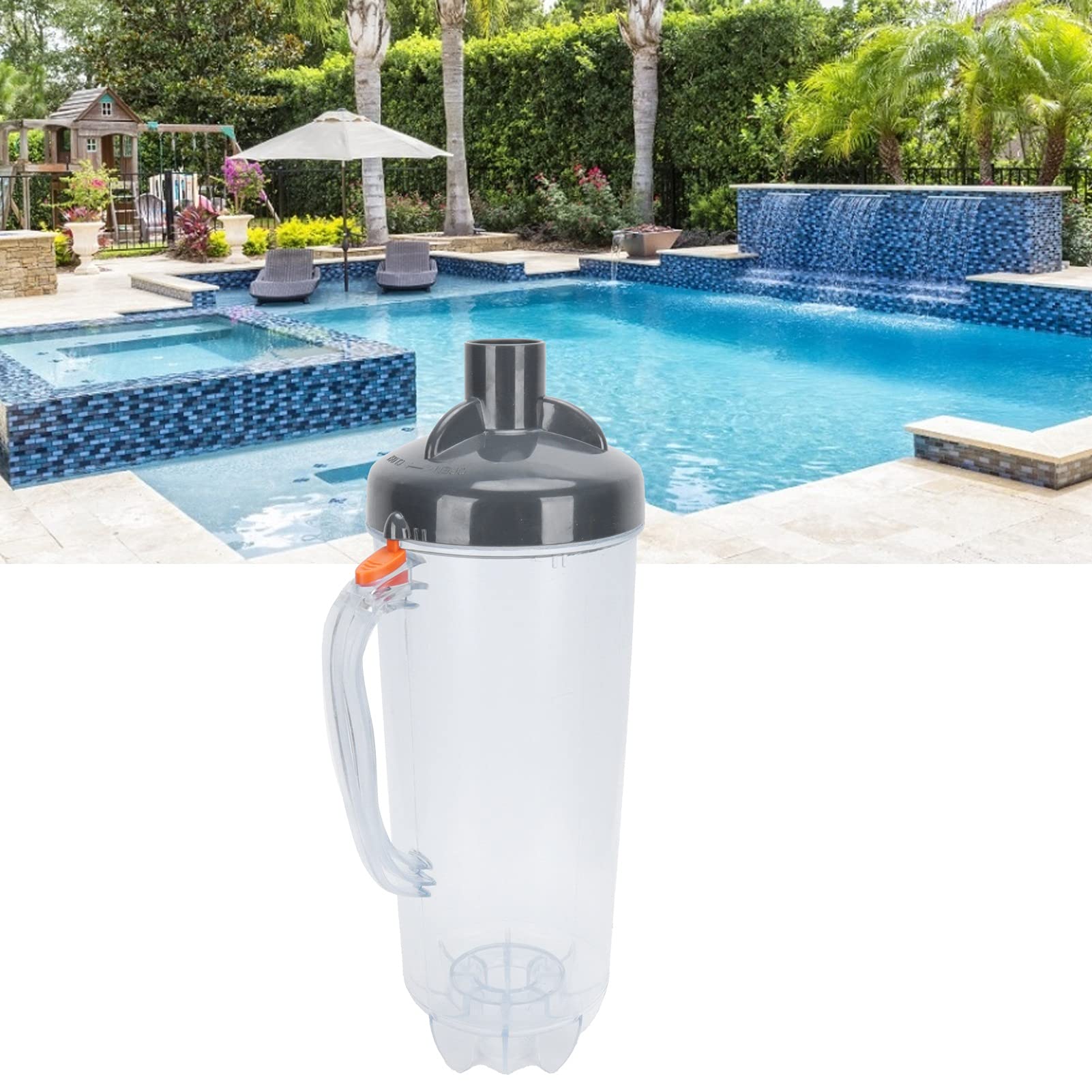 Pool Cleaner Leaf Canister Replacement with Durable Mesh Basket - Efficient Leaf Trap for Inground & Above Ground Pools - Perfect for Backyard, Garden, and Swimming Pool Maintenance