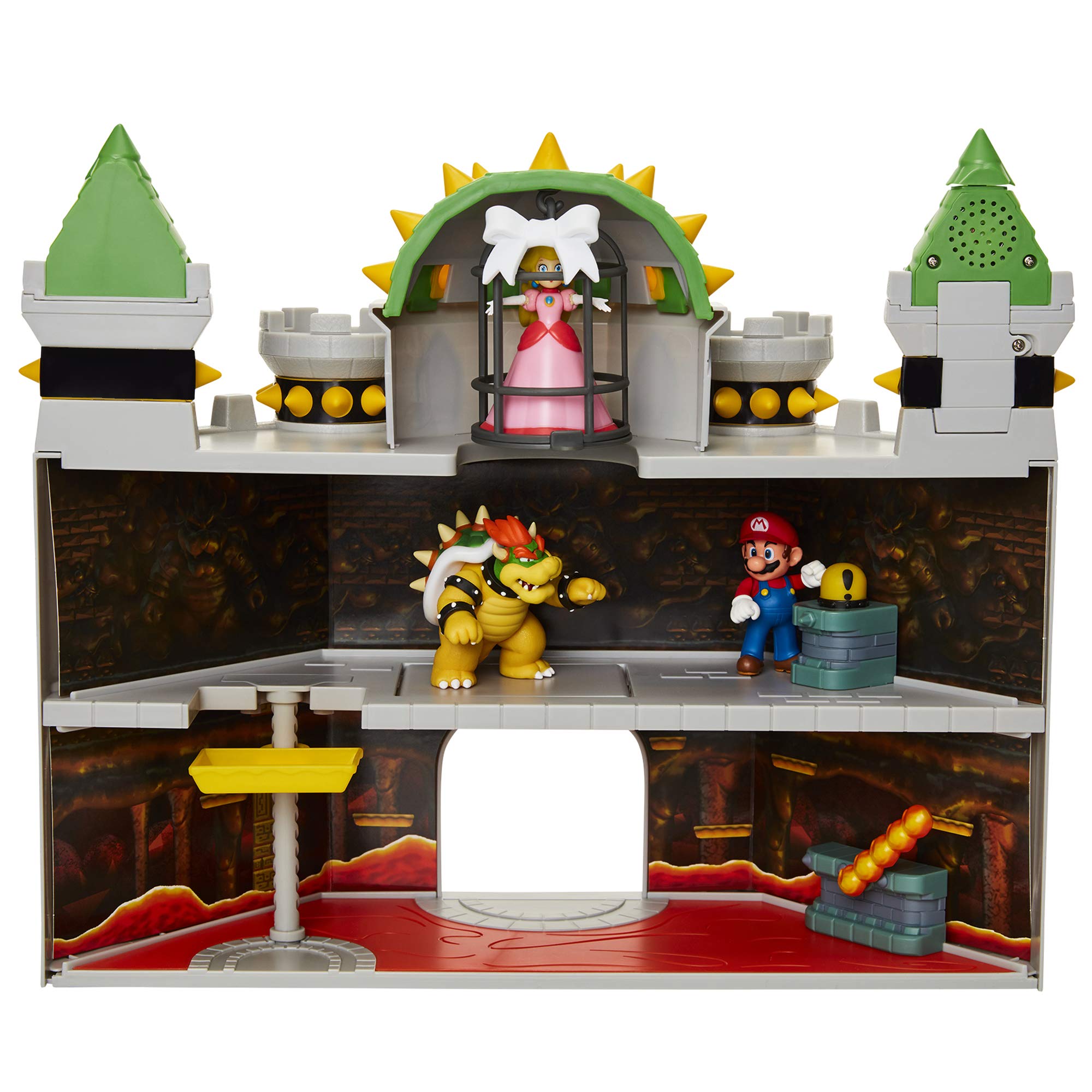 Nintendo Super Mario Deluxe Bowser's Castle Playset with 2.5