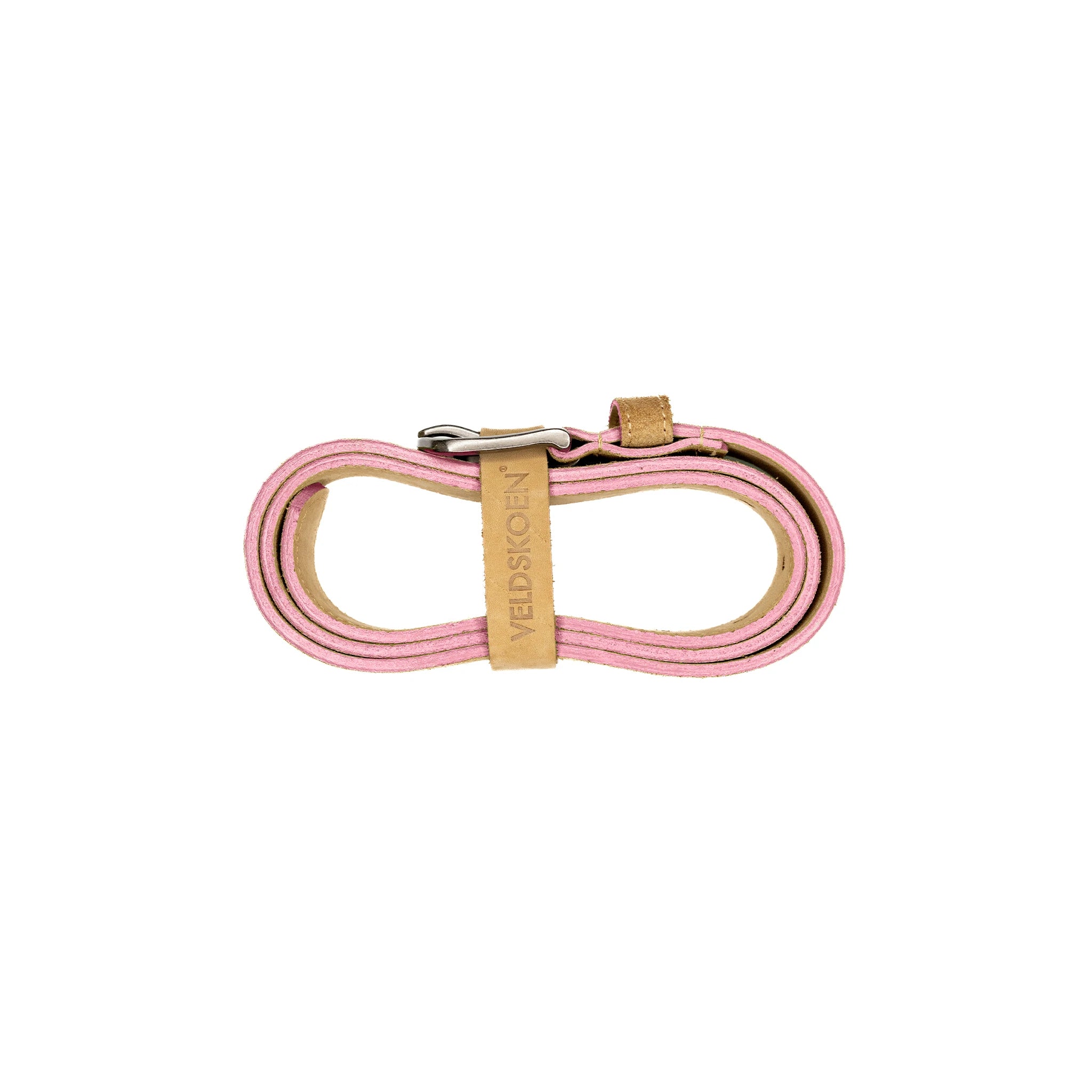 Uhambo 30mm Genuine Leather Belt with Pink Detail - Stylish & Durable for Men & Women | Perfect for Casual, Office & Formal Outfits