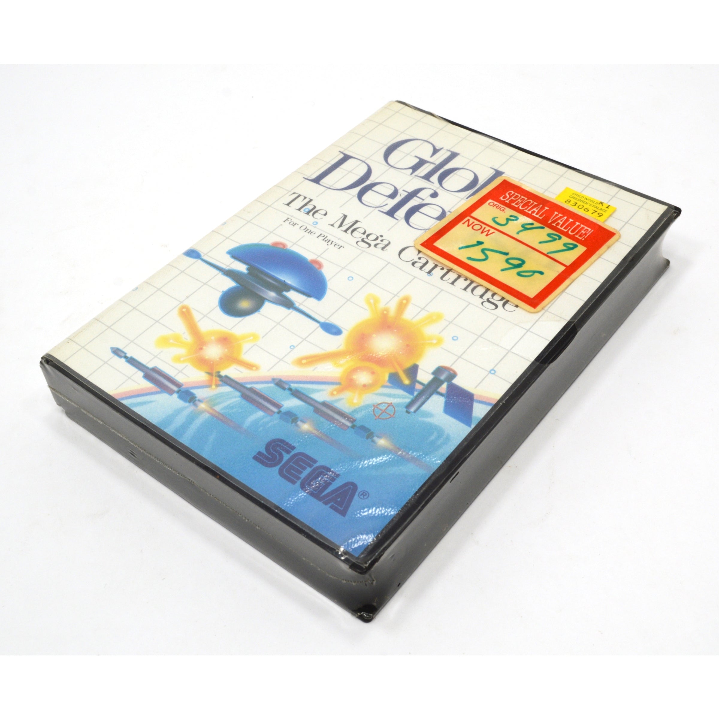Original SEGA MASTER SYSTEM GLOBAL DEFENSE SMS Video Game - Factory Sealed (1988) | Classic Retro Gaming Console Collector's Item | Perfect for Gaming Enthusiasts & Nostalgic Collectors