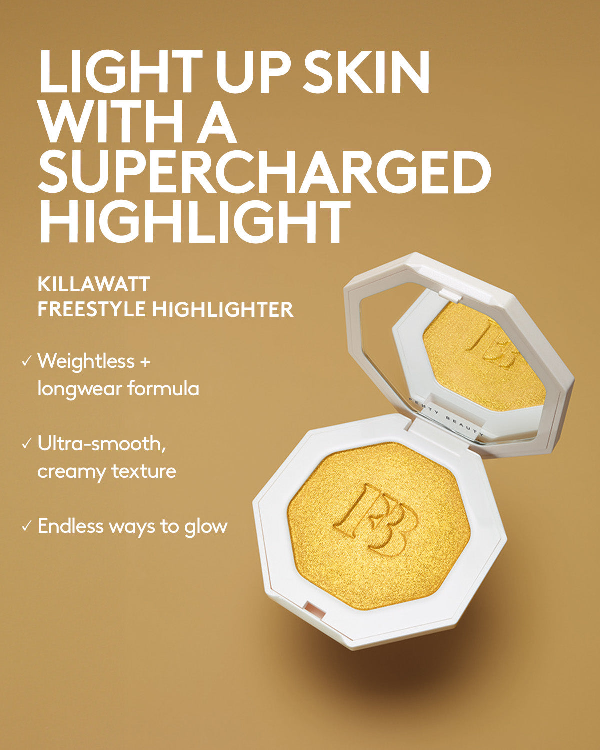 Killawatt Freestyle Highlighter - Trophy Wife | Vegan & Cruelty-Free Makeup Highlighter Palette for Glowing Skin | Perfect for Contouring, Highlighting & Everyday Glam Makeup Looks