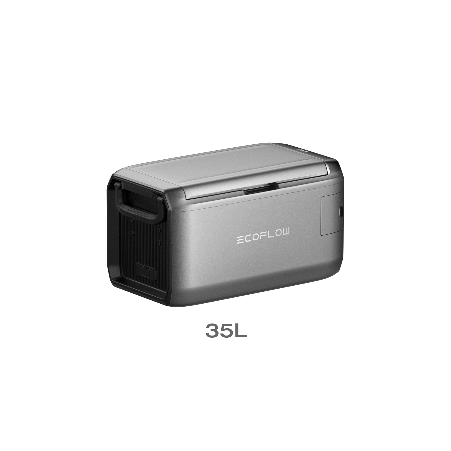 EcoFlow GLACIER Classic Portable Fridge Freezer - 12V/24V Car & Home Use, 30QT Electric Cooler for Camping, Road Trips & Outdoor Adventures