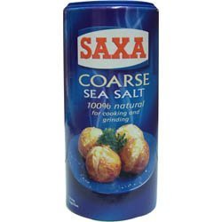 Saxa Fine Sea Salt 350g - Natural, Pure & Unrefined for Cooking, Baking & Seasoning | Groceries Pantry Essential | Perfect for Home Chefs & Healthy Eating