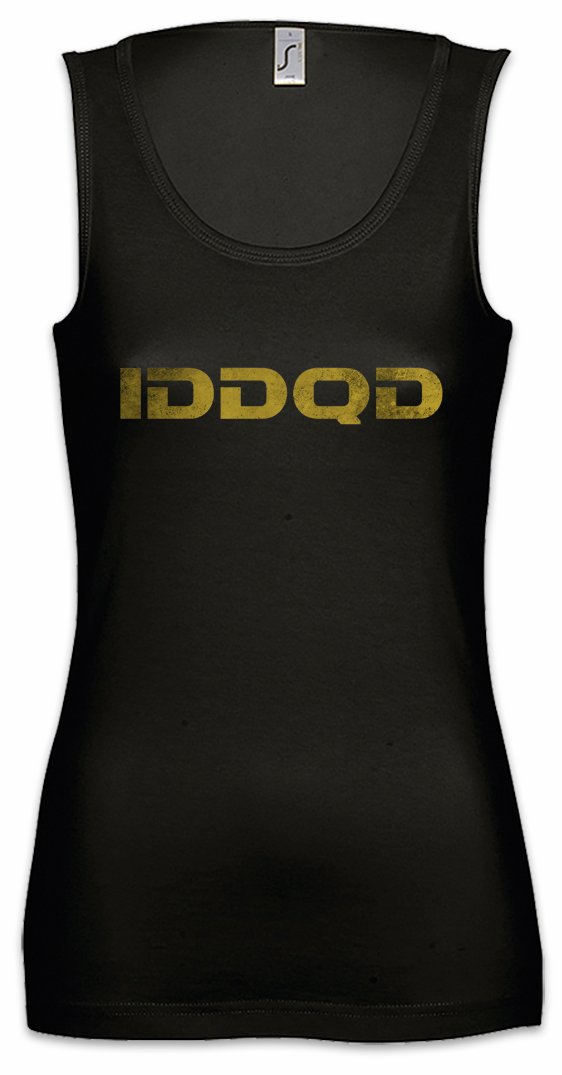 Urban Backwoods IDDQD Women's Tank Top - Breathable Workout Shirt for Gym, Yoga & Running | Fitness Training & Athletic Wear