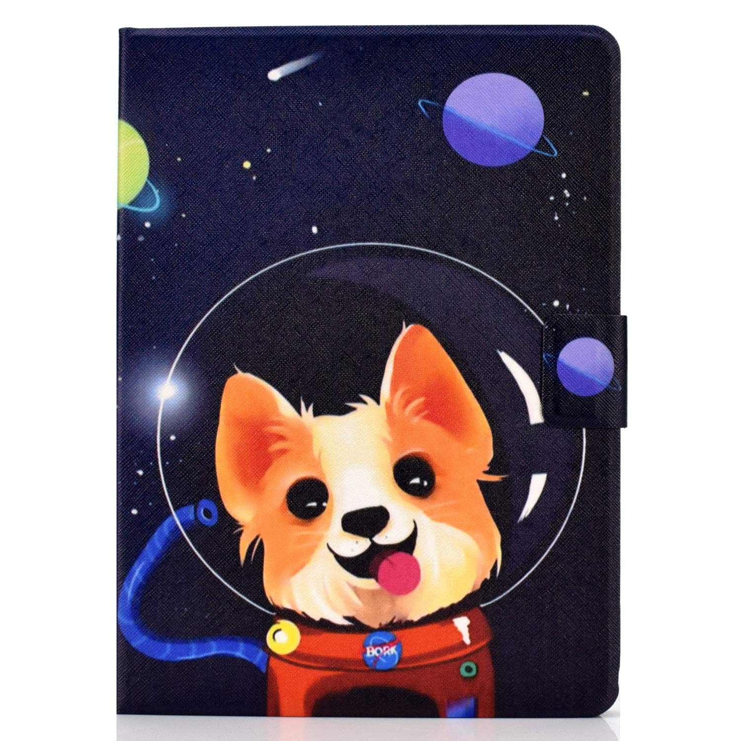 Premium iPad Pro 11 2020 Case - Cute Golden Fox Design Soft TPU Leather Cover with Multi-Angle Stand & Card/Pen Holder | Full Protection Shockproof Case for Apple Pencil | Perfect for Work, Study & Travel (Men, Women & Kids)