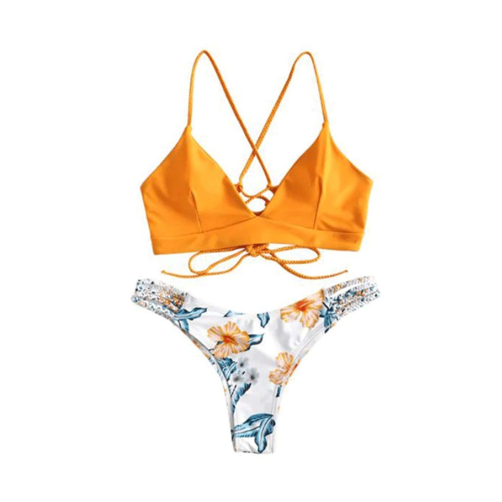 Sexy Push Up Bandage Bikini Set - 2 Piece Thong Swimwear for Women | Medium Size | Perfect for Beach Vacations, Pool Parties & Summer Getaways