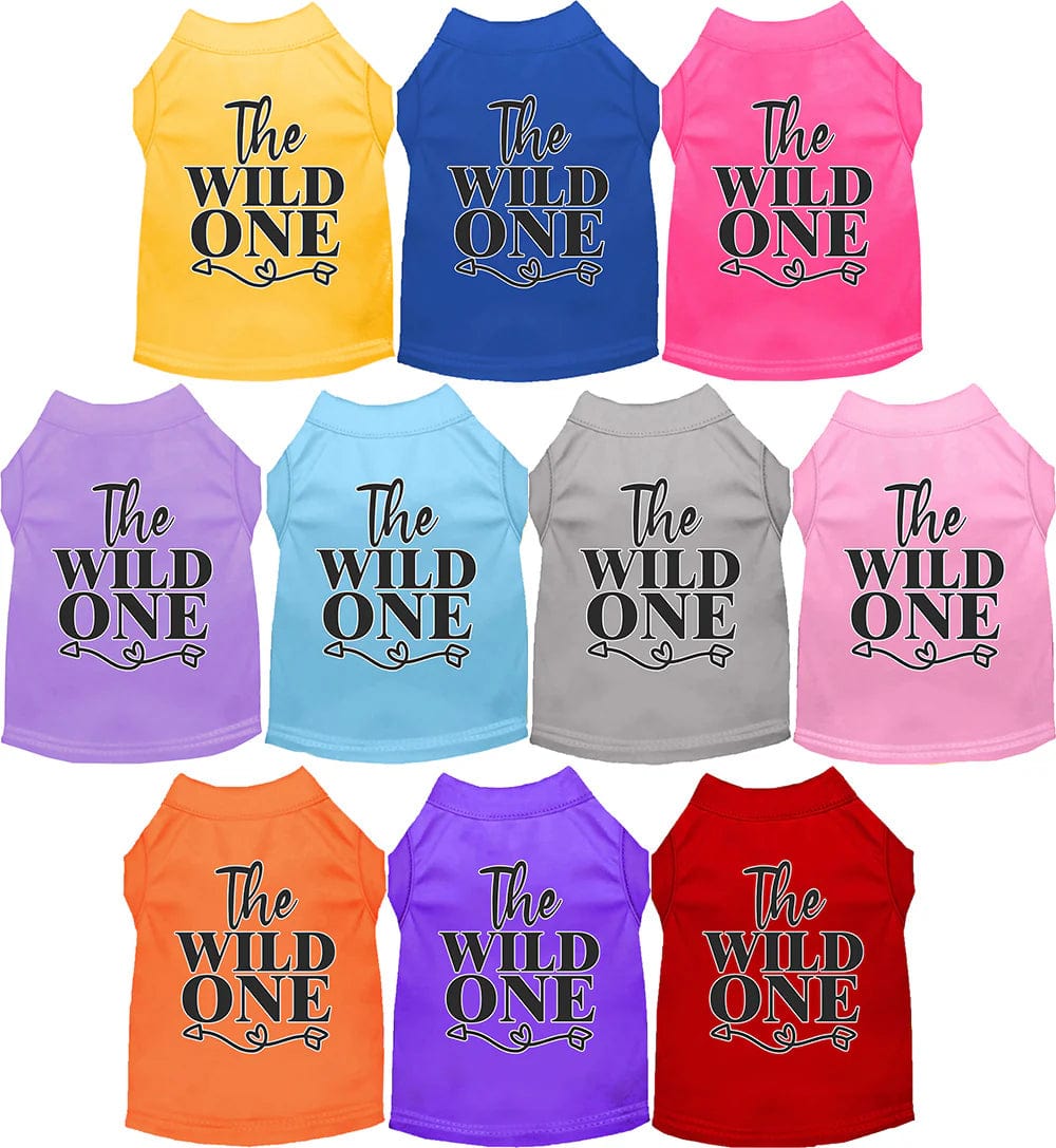 The Wild One Pet Shirt - Stylish Dog & Cat Clothes for Small to Medium Pets - Perfect for Outdoor Adventures, Photo Shoots & Special Occasions