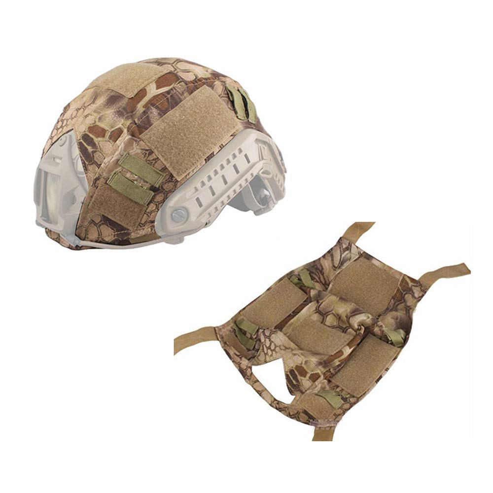 Tactical Helmet Cover - Camouflage Fast Outdoor Accessory for Military & Airsoft - Perfect for Hunting, Paintball & Tactical Training