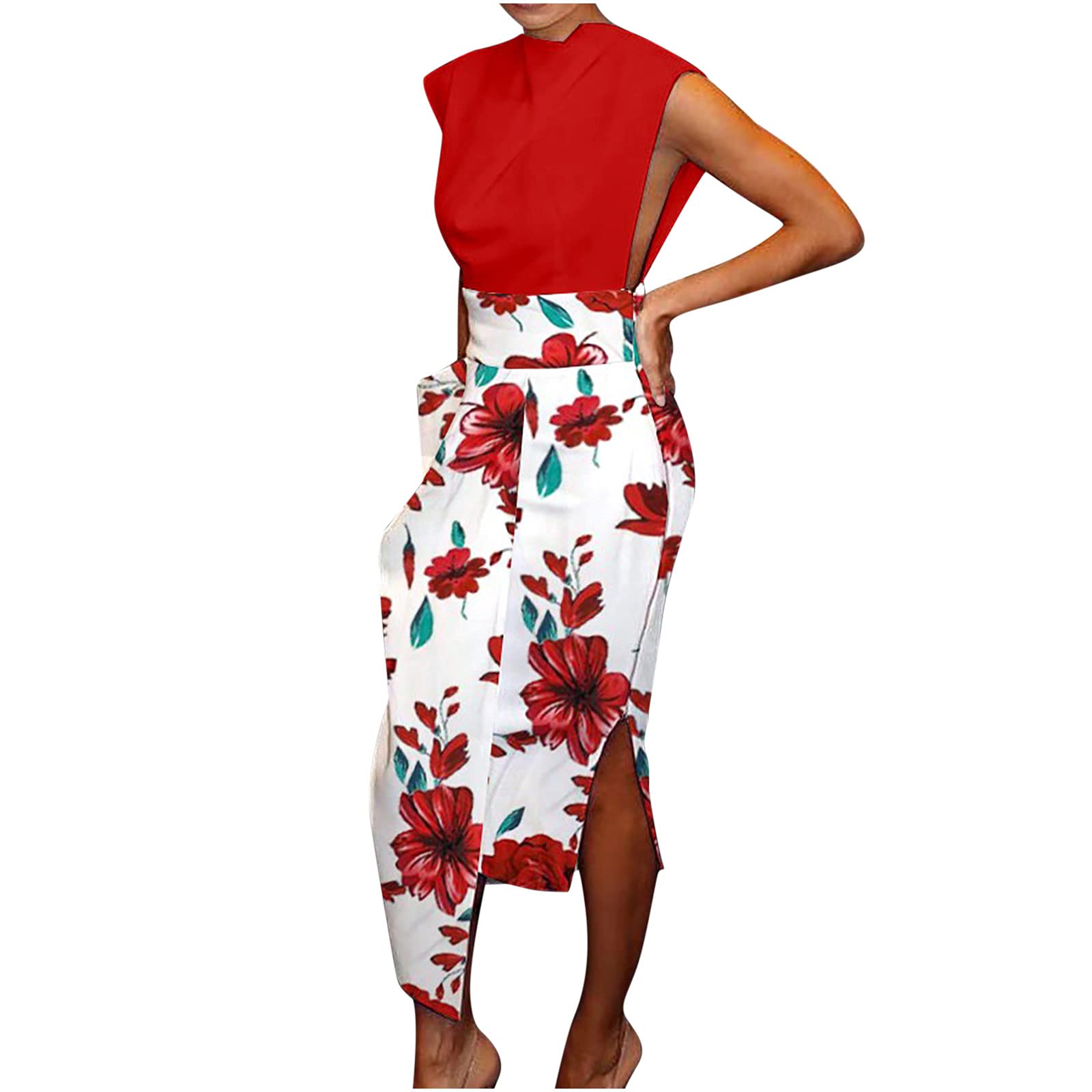 Elegant Women's Wedding Guest Dress - Draped Neckline Cap-Sleeve Shift Dress with Slim Waist & Side Split Zip Wrap Design | Perfect for Bridal Showers, Formal Events & Evening Parties