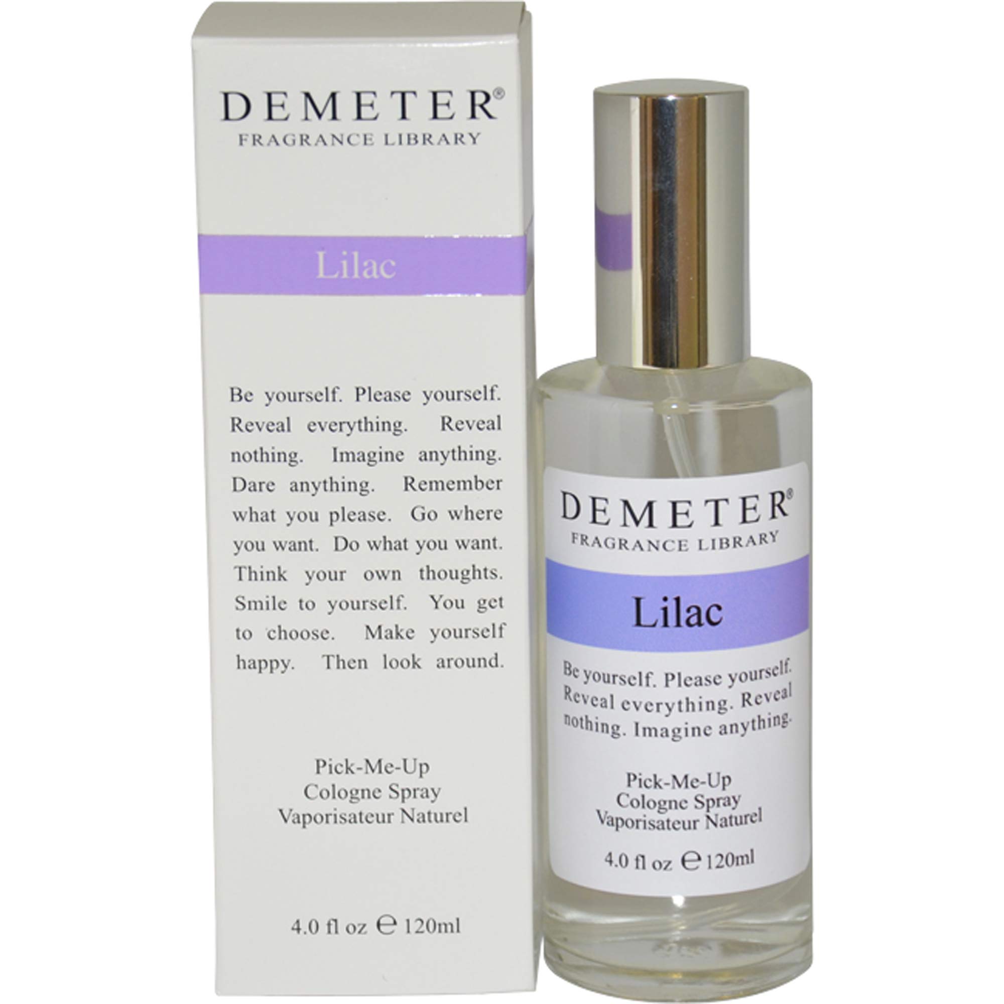 Demeter Lilac Cologne Spray - 4 oz Floral Perfume for Women & Men | Fresh & Light Fragrance for Everyday Wear, Work, and Special Occasions