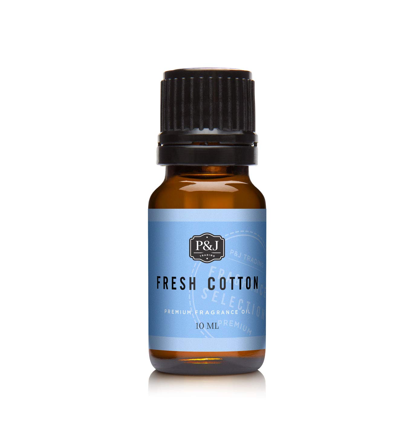 P&J Trading - 10ml Fresh Cotton Scented Oil for Candle Making, Soap Making, Diffusers | Aromatherapy, Home Fragrance, DIY Crafts | Perfect for Relaxation & Home Decor