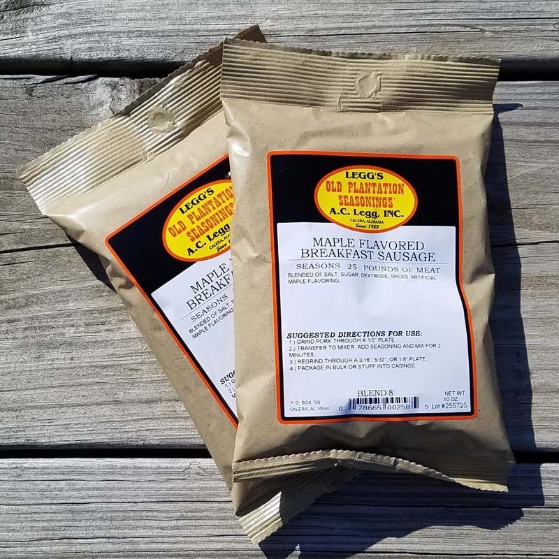 Legg's Maple Breakfast Sausage Seasoning - Premium Sausage Spice Blend for Pancakes, Waffles & Breakfast Recipes - Perfect for Home Cooking & Meal Prep