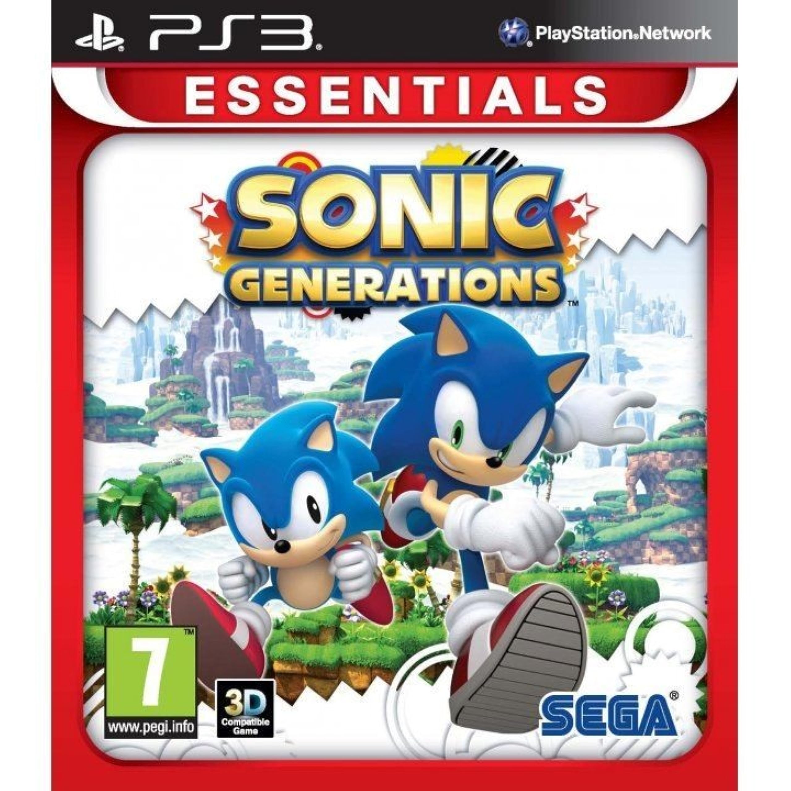 Sonic Generations (Essentials) - Classic & Modern Sonic Adventure Game for PC & Consoles - Perfect for Fans of Retro & Next-Gen Gaming