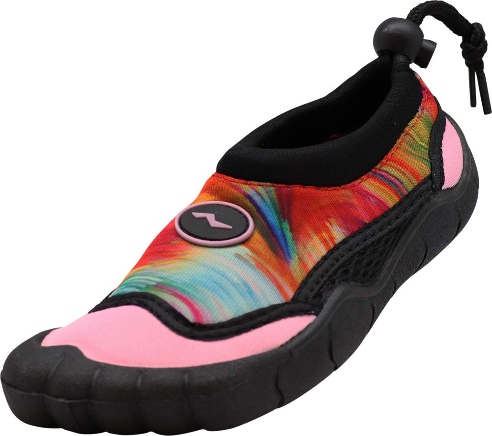 **NORTY Wave Aqua Sock Kids Water Shoes - Quick-Dry Swim & Beach Shoes for Boys & Girls - Non-Slip Sole for Pool, Surfing & Outdoor Activities**    (Note: This optimized title includes keywords like 