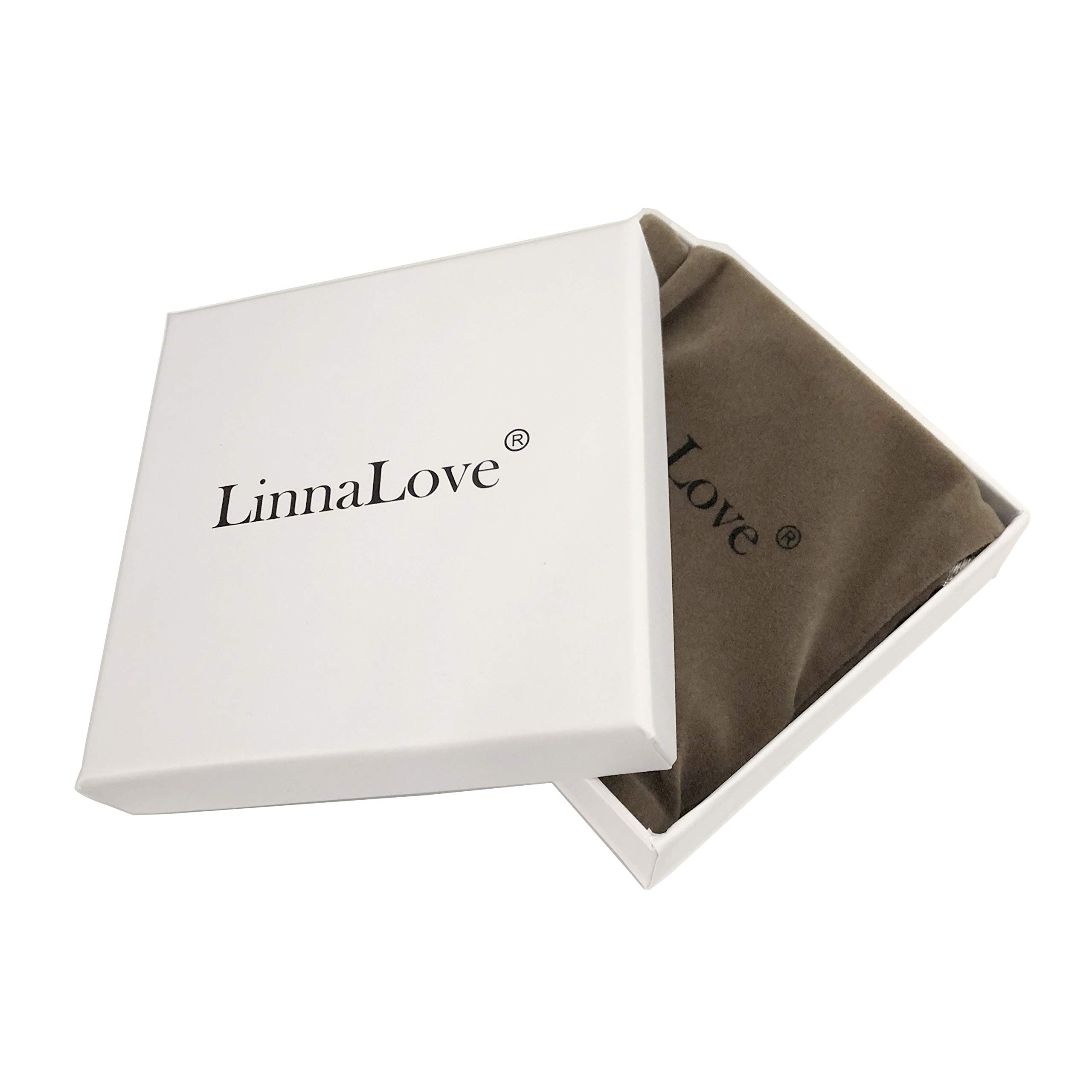 LinnaLove Medical Alert ID Bracelet for Women - Stainless Steel Emergency Medical Bracelet with Adjustable 7.5