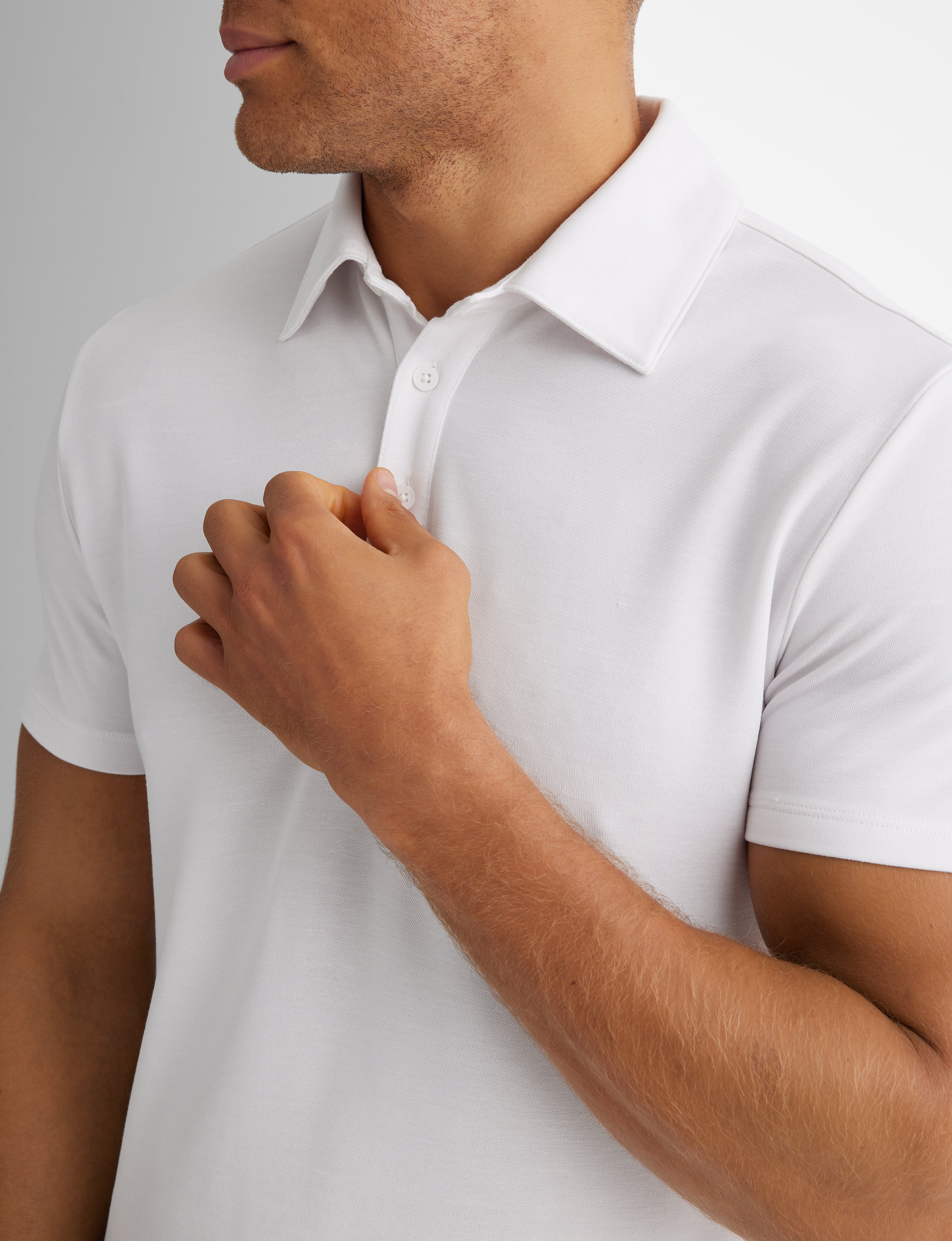 Premium Pique Polo Shirt for Men - Breathable & Comfortable Golf & Casual Wear - Perfect for Work, Travel & Outdoor Activities