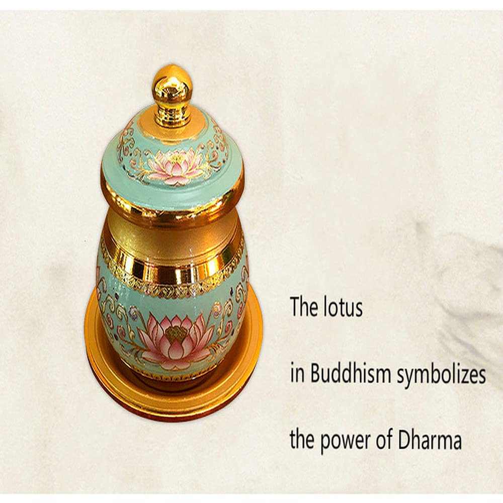 Holy Water Cup Clean Water Cup Buddhist Temple Buddha Tribute Cup Buddhist Supplies for Rituals and Offerings