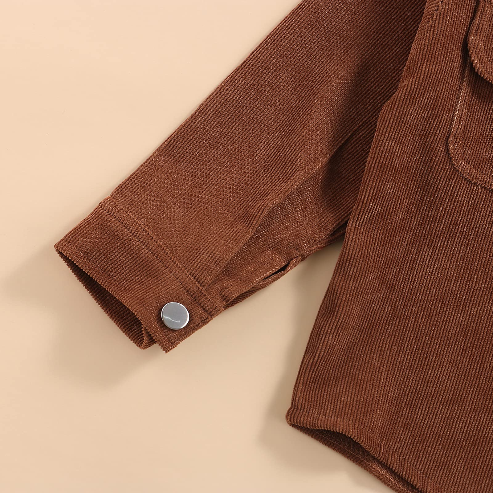 Ledy Champswiin Corduroy Button Down Shirt for Toddler Boys | Spring & Fall Long Sleeve Outerwear | Perfect for Playdates, School & Family Outings