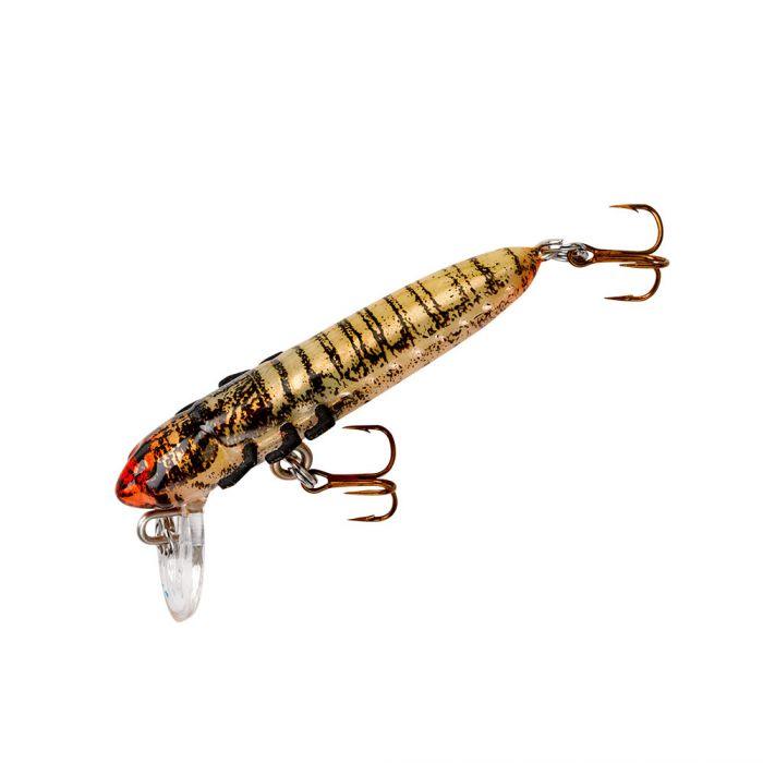 Rebel Hellgrammites Crankbaits - Topwater Fishing Lures for Bass, Trout & Panfish - Perfect for Freshwater & Saltwater Angling