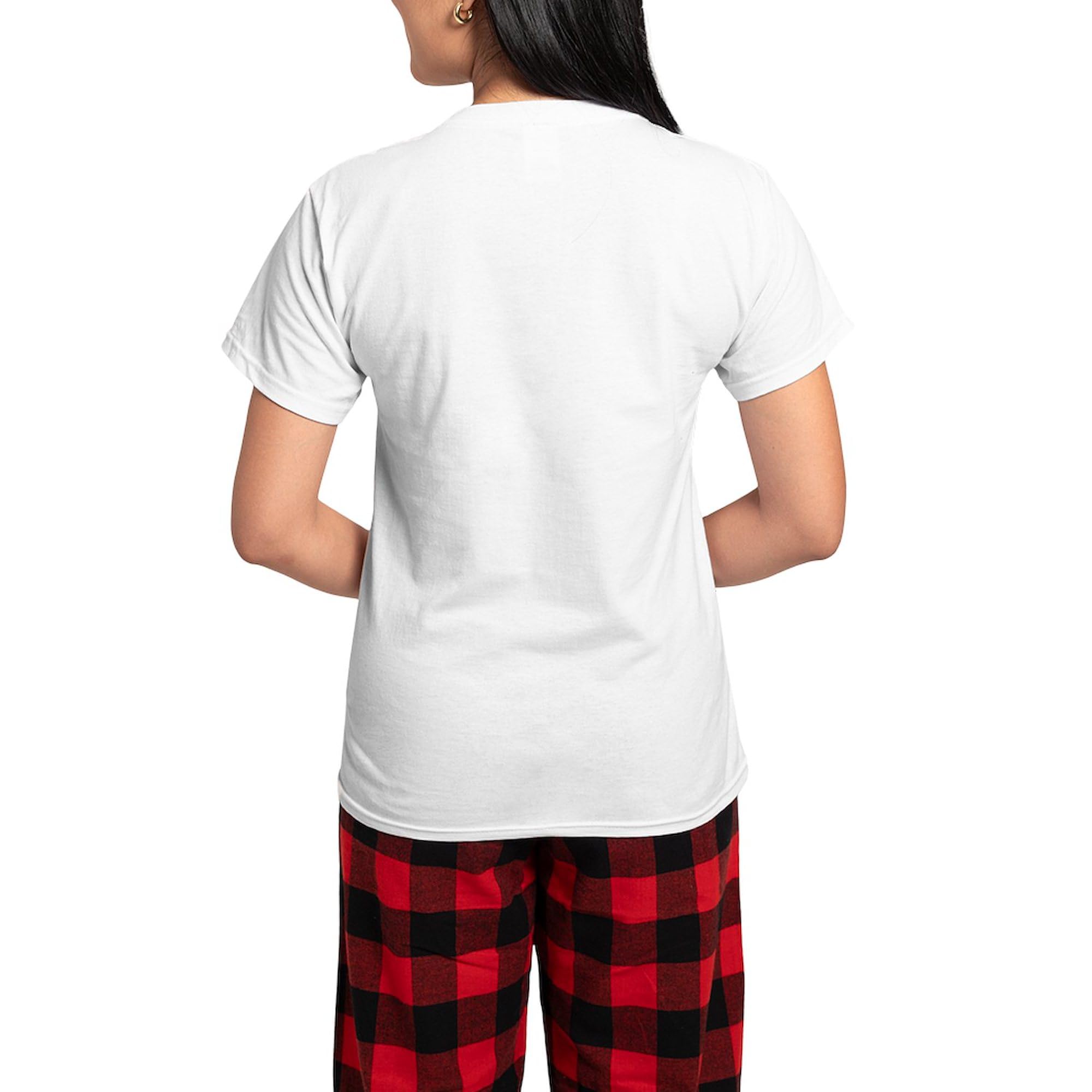 Women's Comfortable Cotton Pajama Set - Funny Wine Themed Sleepwear PJs for Relaxing at Home, Lounging & Gift Giving | CafePress