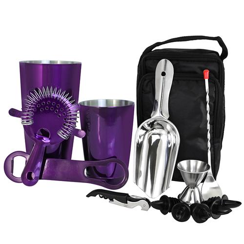 Professional Bartender Kit with V Rod® Bottle Opener - Complete Mixology Tool Set for Cocktails, Bars & Home Entertaining