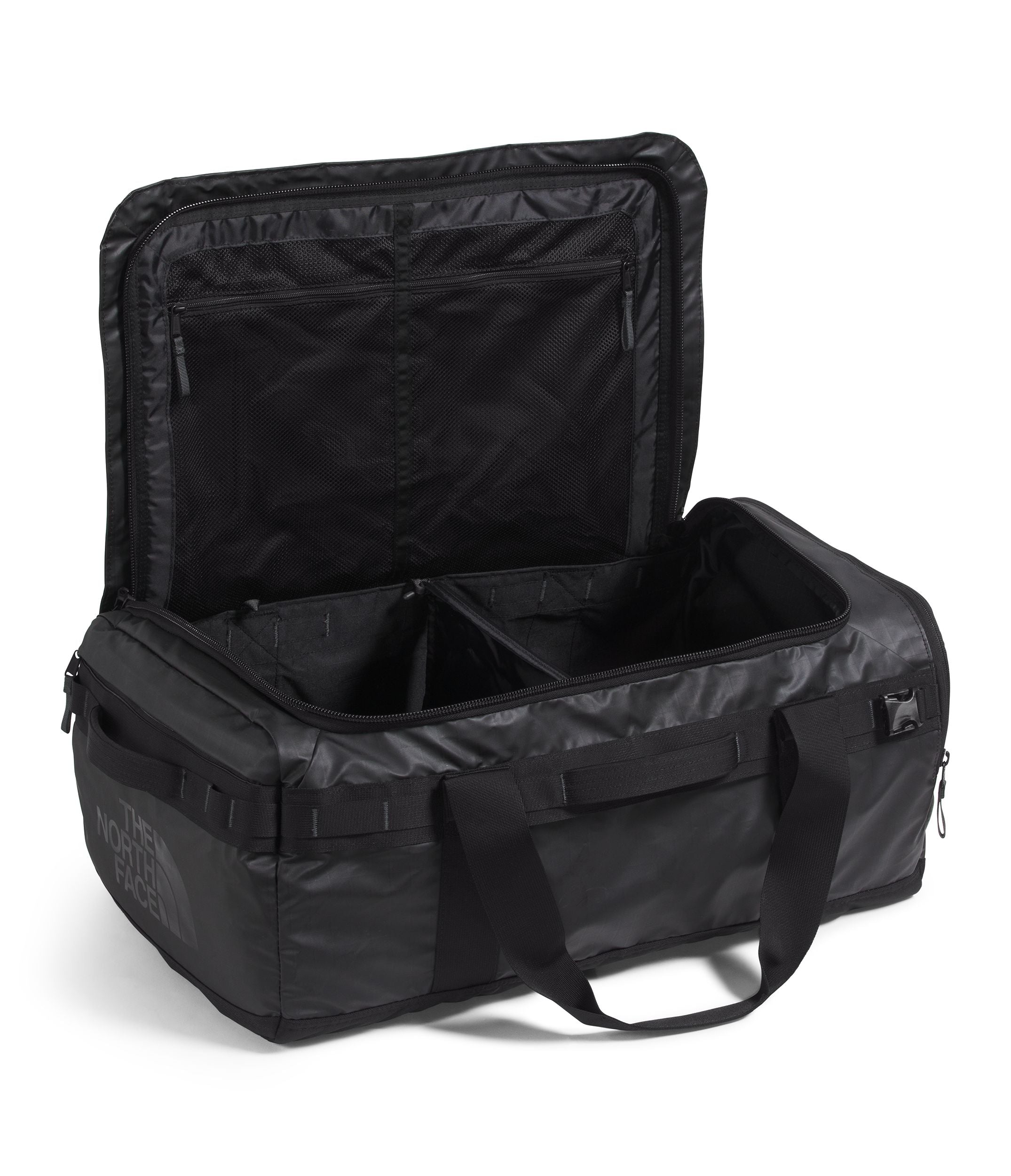 The North Face Base Camp Voyager Duffel 62L - Durable Travel Duffel Bag for Camping, Hiking & Adventure Gear Storage | Water-Resistant & Heavy-Duty