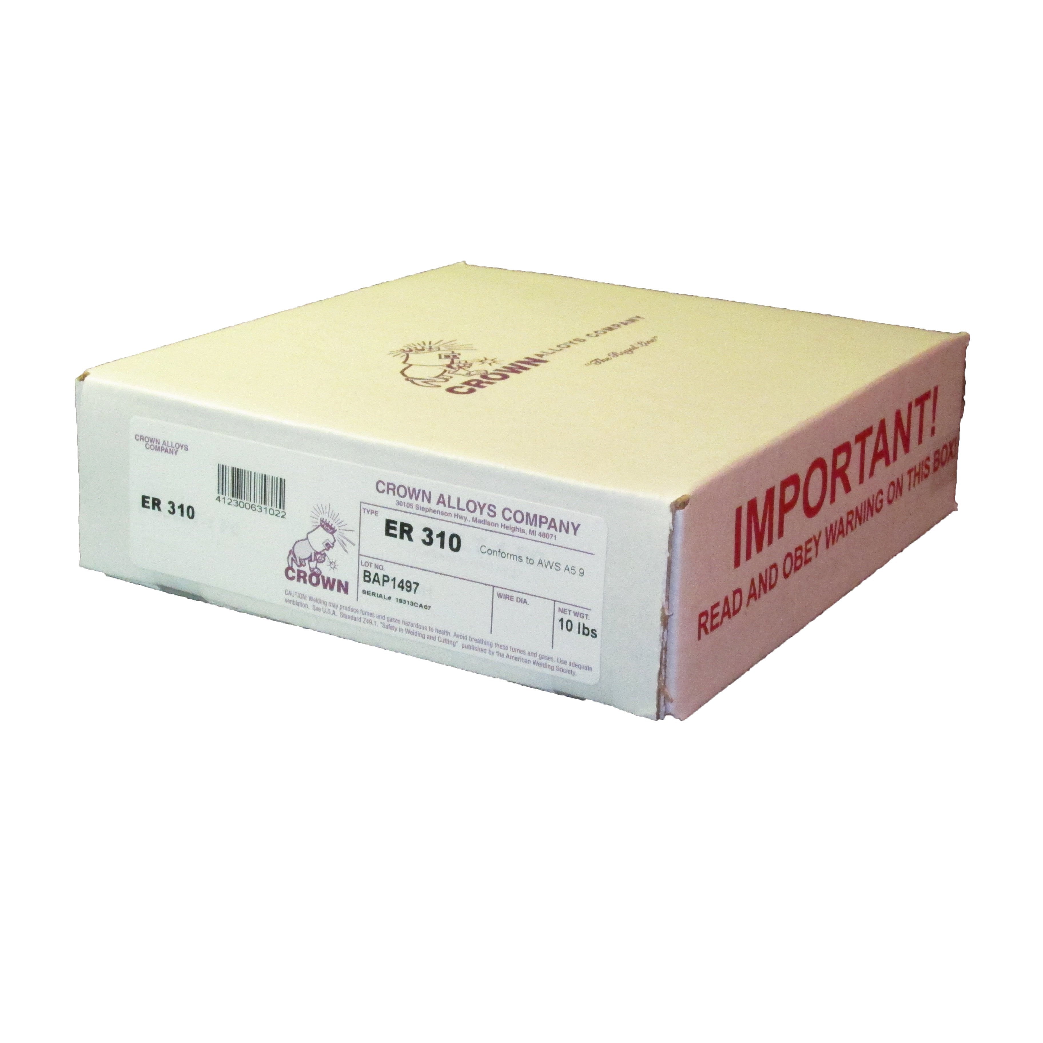 ER 310 Stainless Steel MIG Welding Wire .045
