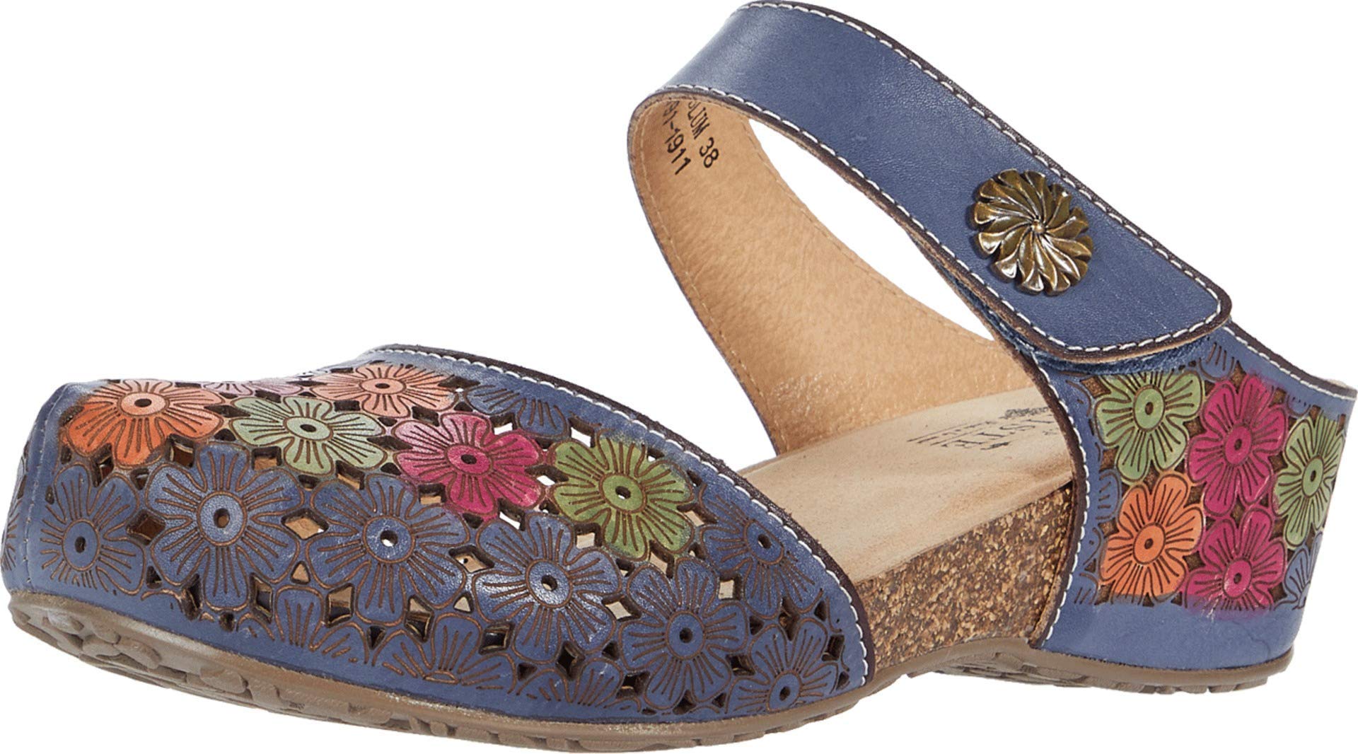 Spring Step L'Artiste Women's Comfortable Spikey Clog Shoes - Slip-Resistant & Lightweight for Nurses, Teachers & Healthcare Workers