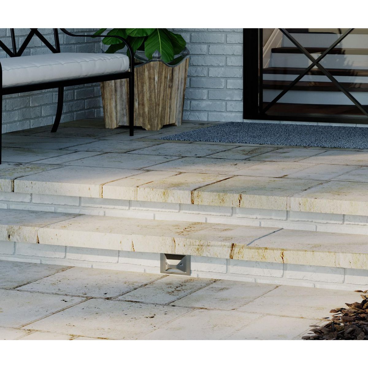 Energy-Efficient LED Wall & Step Lights for Indoor/Outdoor Use - Perfect for Staircase, Garden, and Pathway Lighting