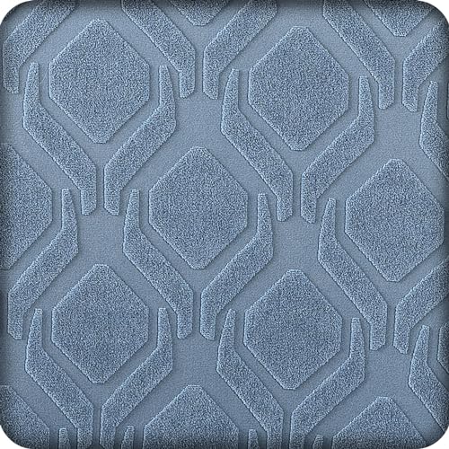 Hexagon Jacquard Blue