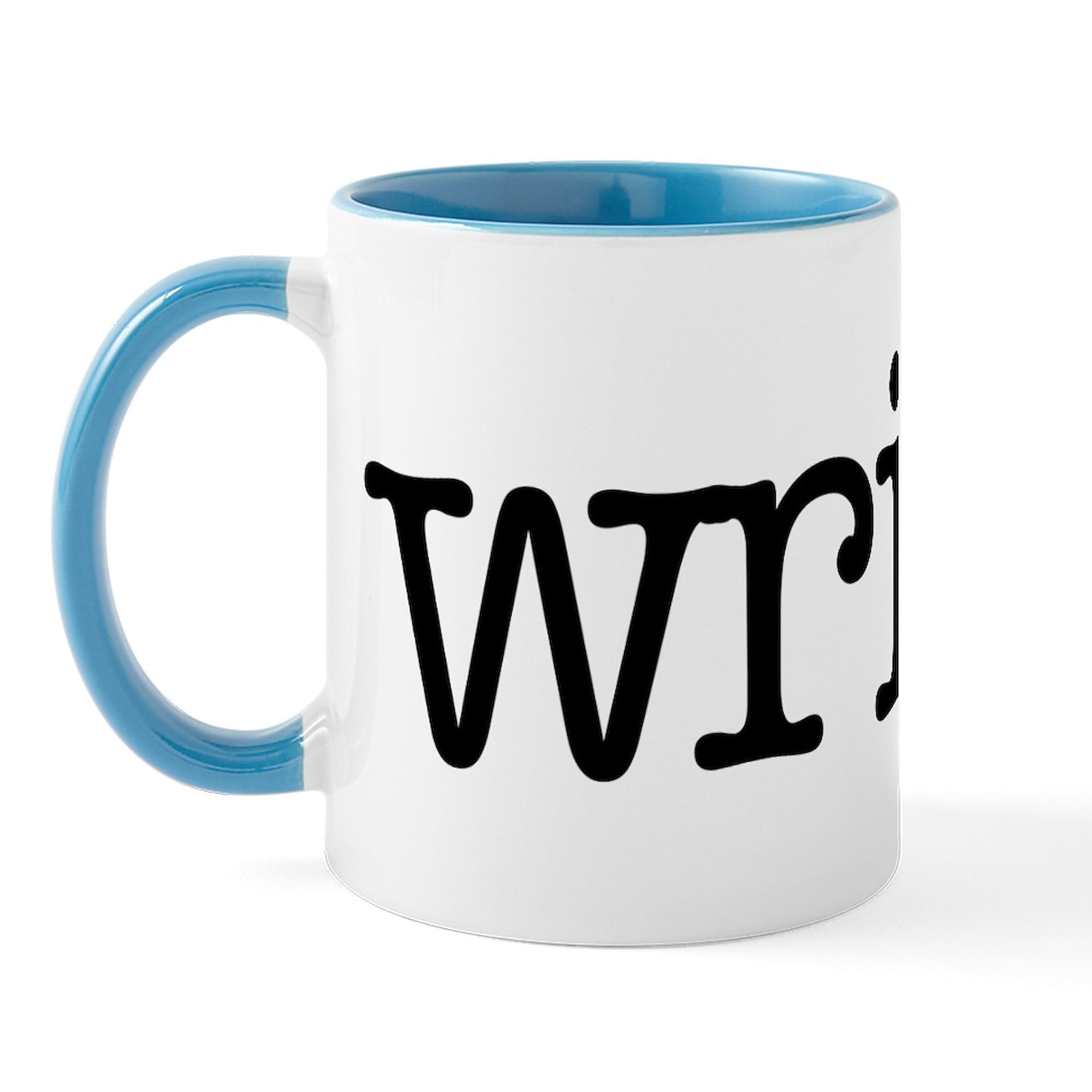 11 oz (325 ml) Ceramic Coffee Mug for Writers - Perfect for Tea, Coffee & Hot Drinks - Ideal for Office, Home & Gifts