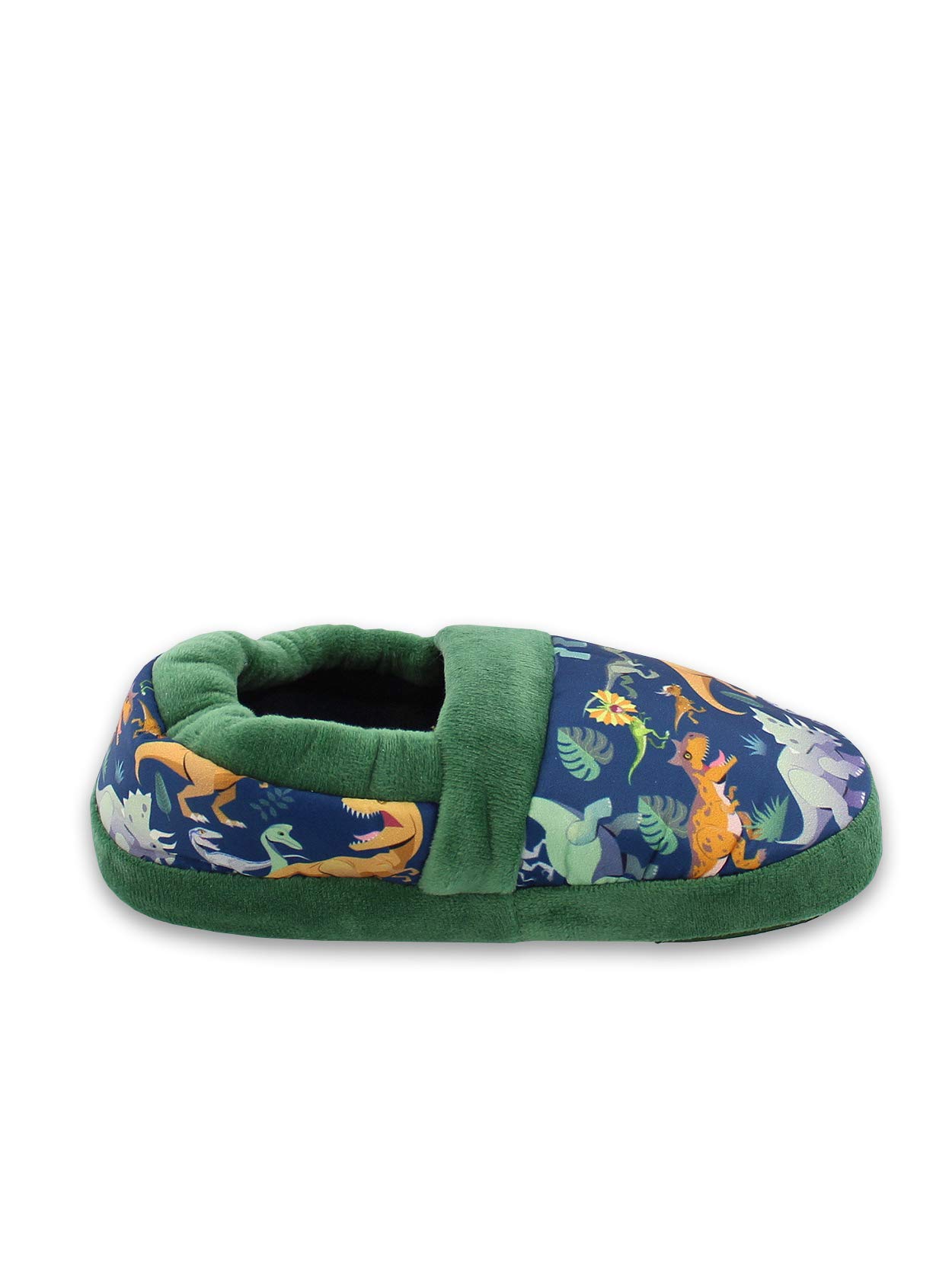 **Jurassic World Dinosaur Themed Boys' Plush Slippers for Toddlers - Cozy Indoor & Outdoor House Shoes for Kids**    (使用场景: Perfect for playtime, bedtime, or lounging at home, these soft dinosaur slippers keep little feet warm and stylish.)