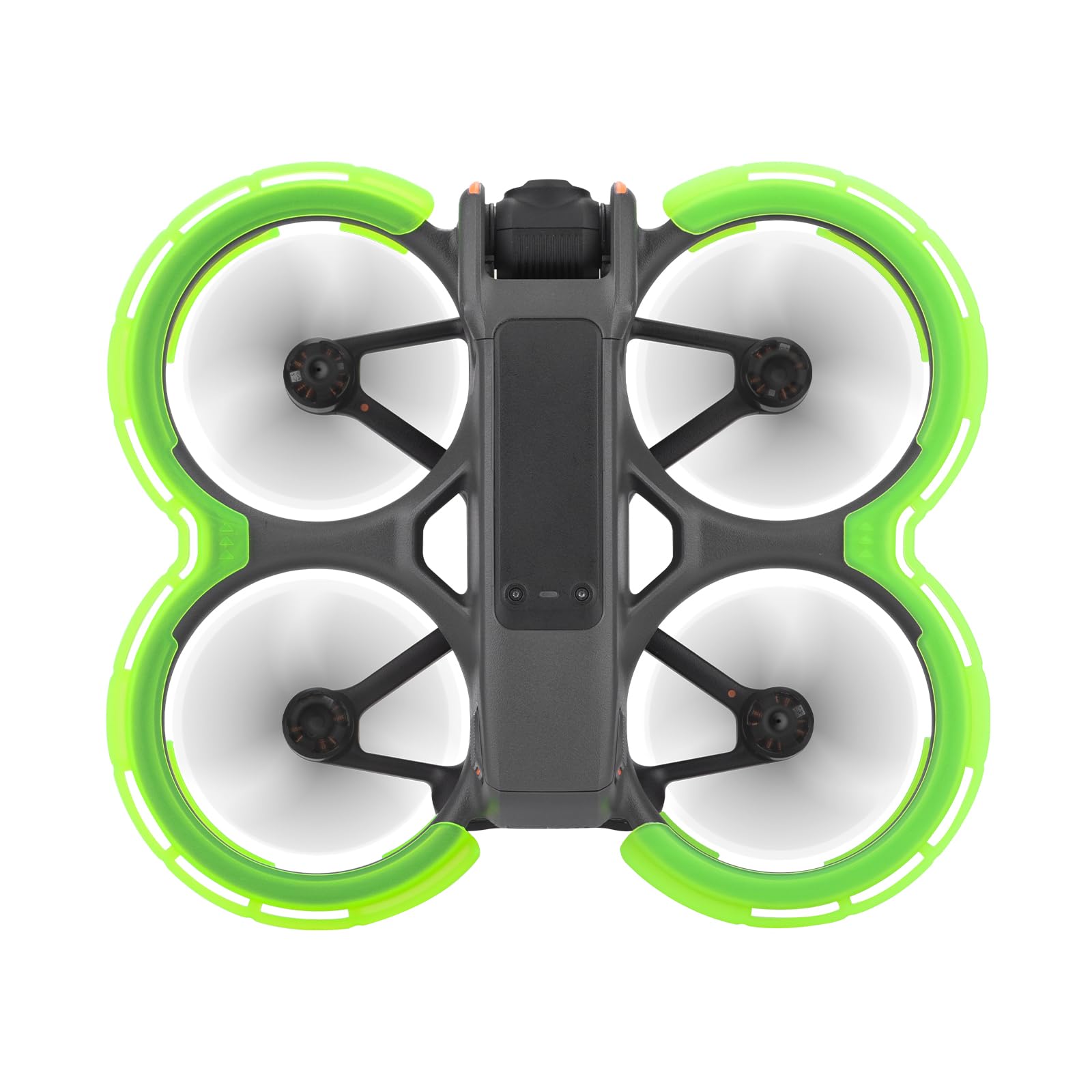 DJI Avata 2 Bumper Guards & Propeller Protector - Anti-Collision Ring Cover for Fly More Combo (Green) - Perfect for Indoor Flying, Drone Racing & Aerial Photography Protection