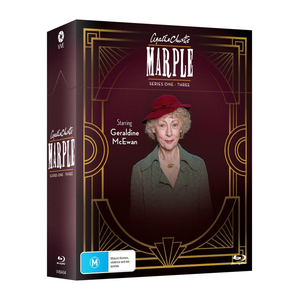 Agatha Christie's Marple: Complete Series 1 DVD Set | Classic British Mystery TV Show | Perfect for Mystery Lovers & Book Club Discussions