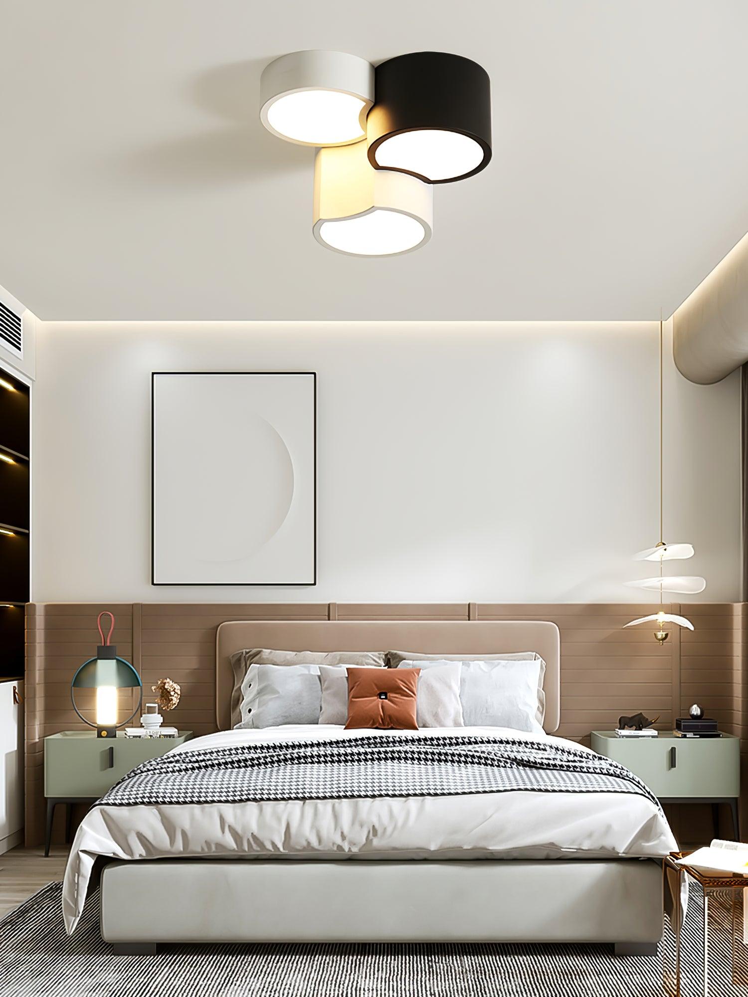 Modern Geometric Ceiling Light Fixture - Stylish Hexagon Chandelier for Living Room, Bedroom & Dining Room - Perfect for Home Decor & Interior Design