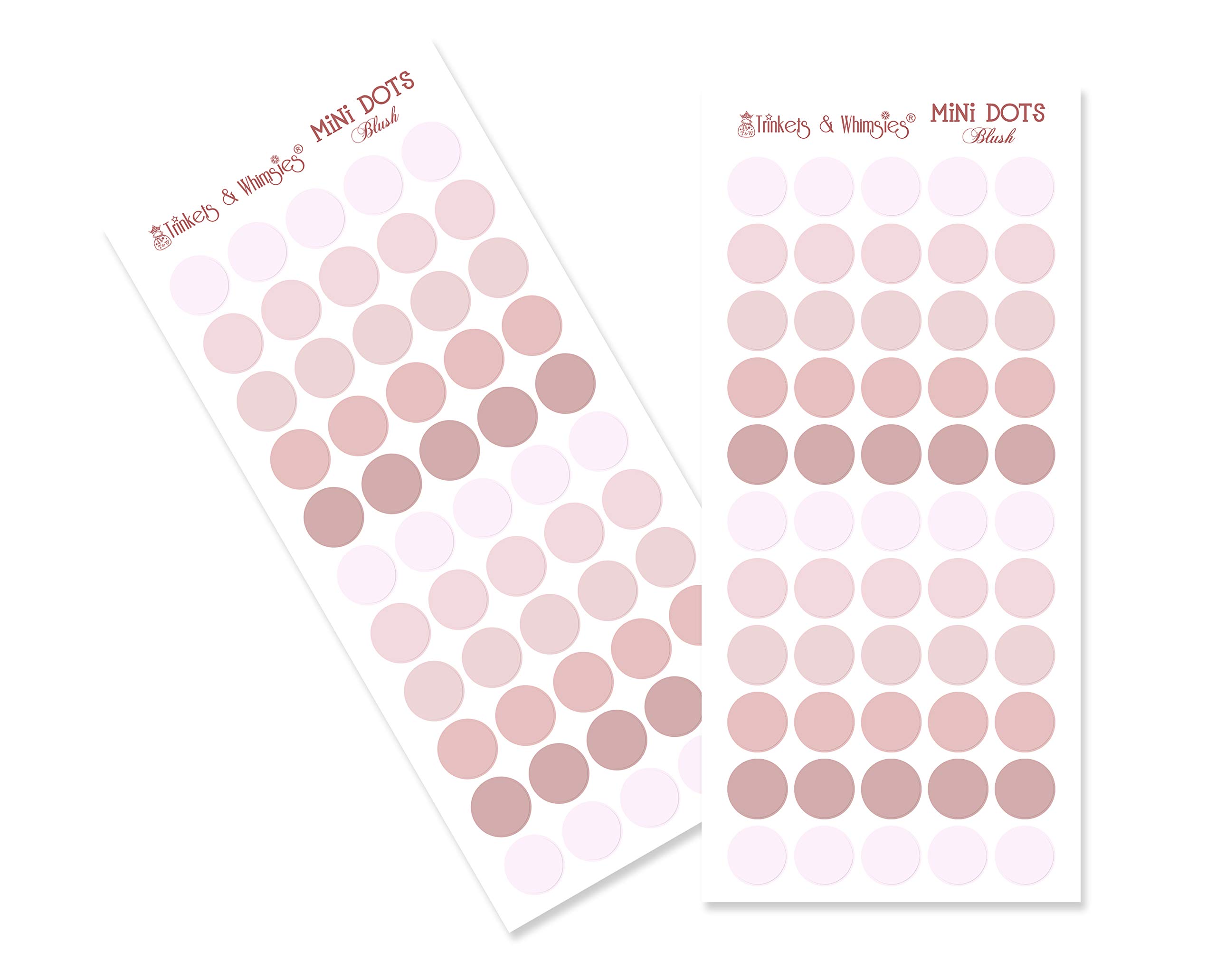 Polka Dot Planner Stickers - Colorful Mini Dots for Journals & Planners
