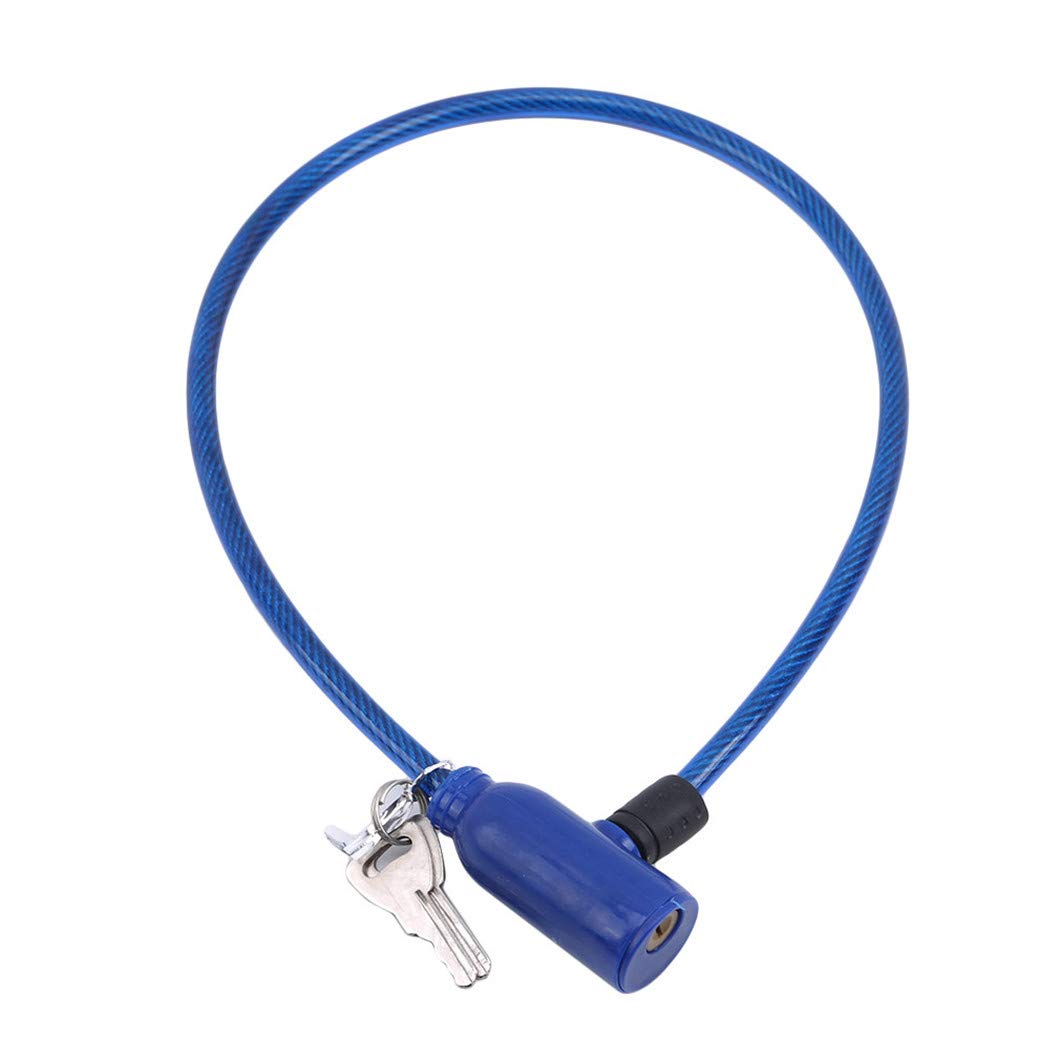Heavy Duty Bike Lock Cable - 6ft Secure Bicycle Lock with 2 Keys | Weatherproof Outdoor Security for Bikes, Scooters, Motorcycles & Sports Equipment | Perfect for Commuting, Travel & Storage