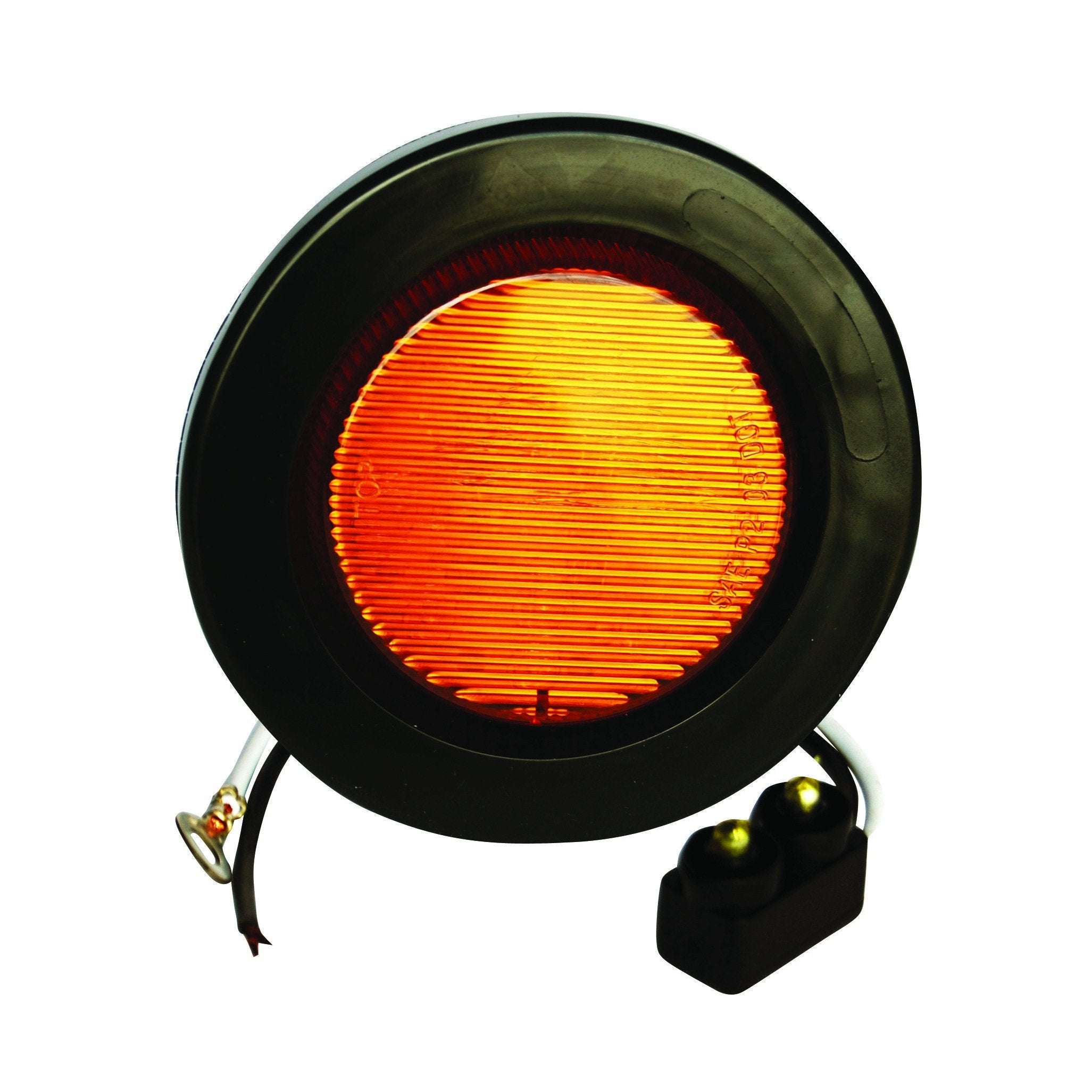 Fortpro 2.5 Inch Round Clearance Marker LED Light - 13 Super Bright LEDs for Trucks, Trailers & Off-Road Vehicles | Waterproof & Durable for Night Driving & Safety