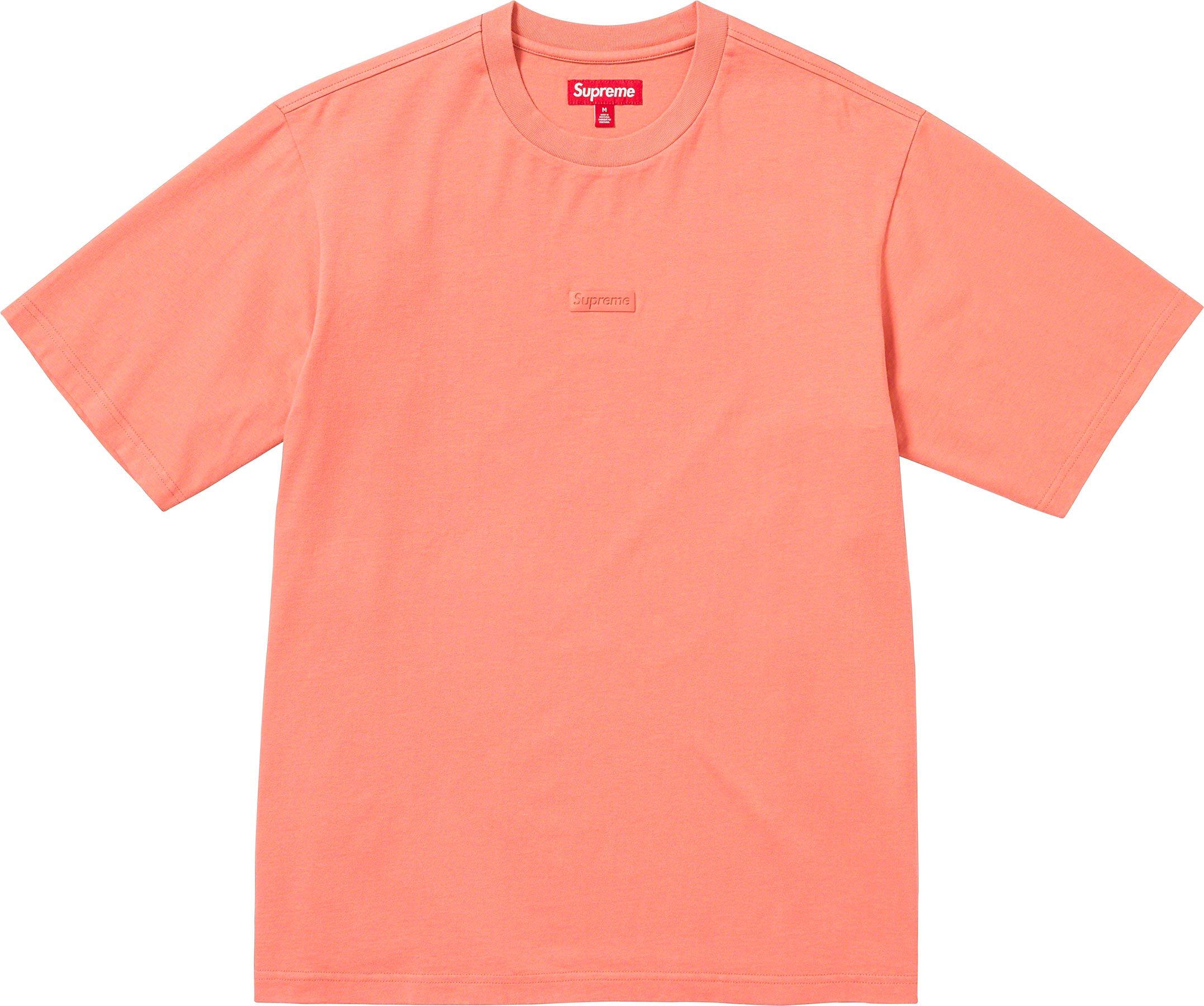 Supreme High Density Cotton Short Sleeve T-Shirt for Men - Soft Peach Color, Comfort Fit, Streetwear Style - Perfect for Casual Wear, Gym, and Everyday Outfits