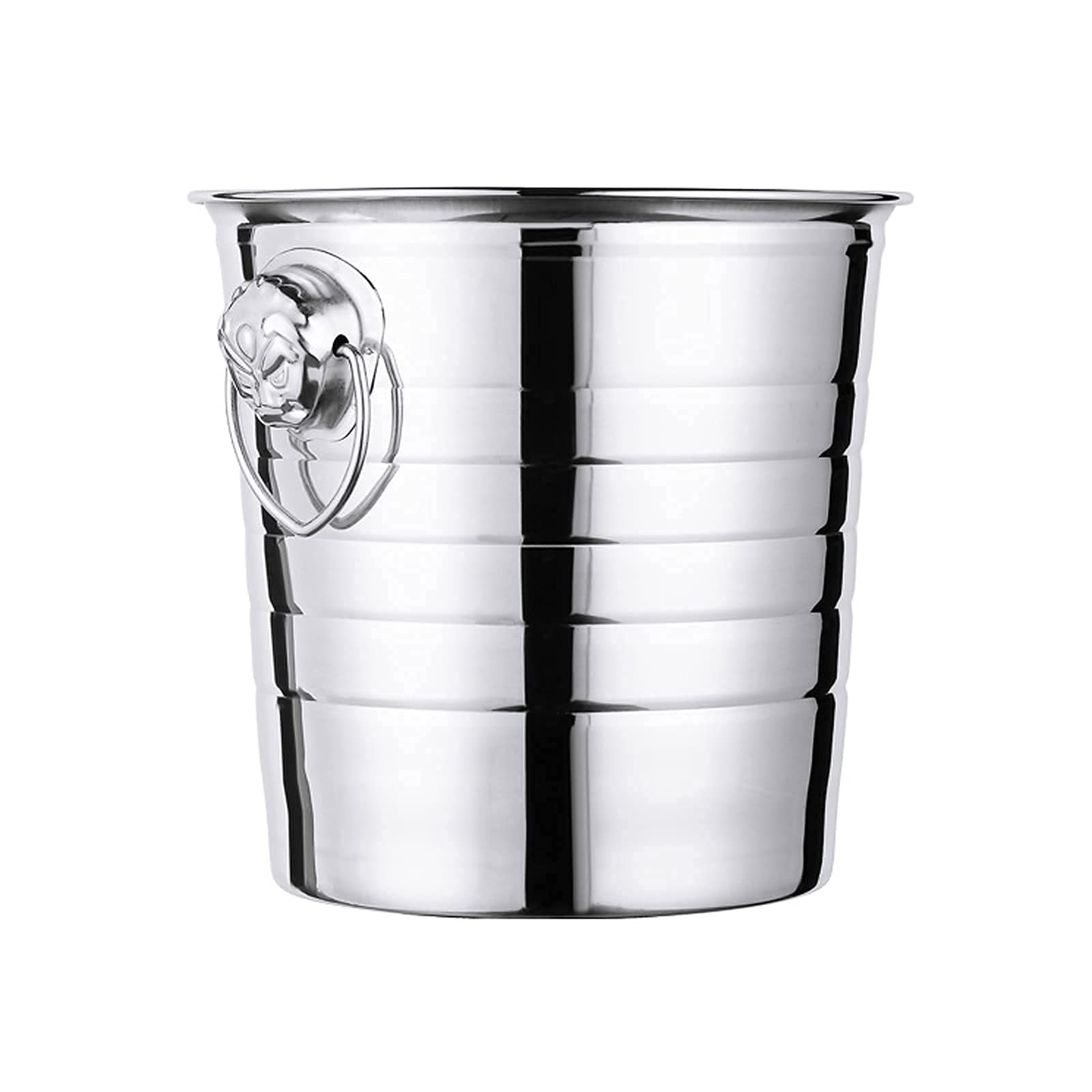 Premium Stainless Steel Champagne & Wine Ice Bucket - AWJ High Polished Drink Cooler for Beer, Bottles & Beverages - Perfect for Parties, Bars, Weddings & Home Entertaining
