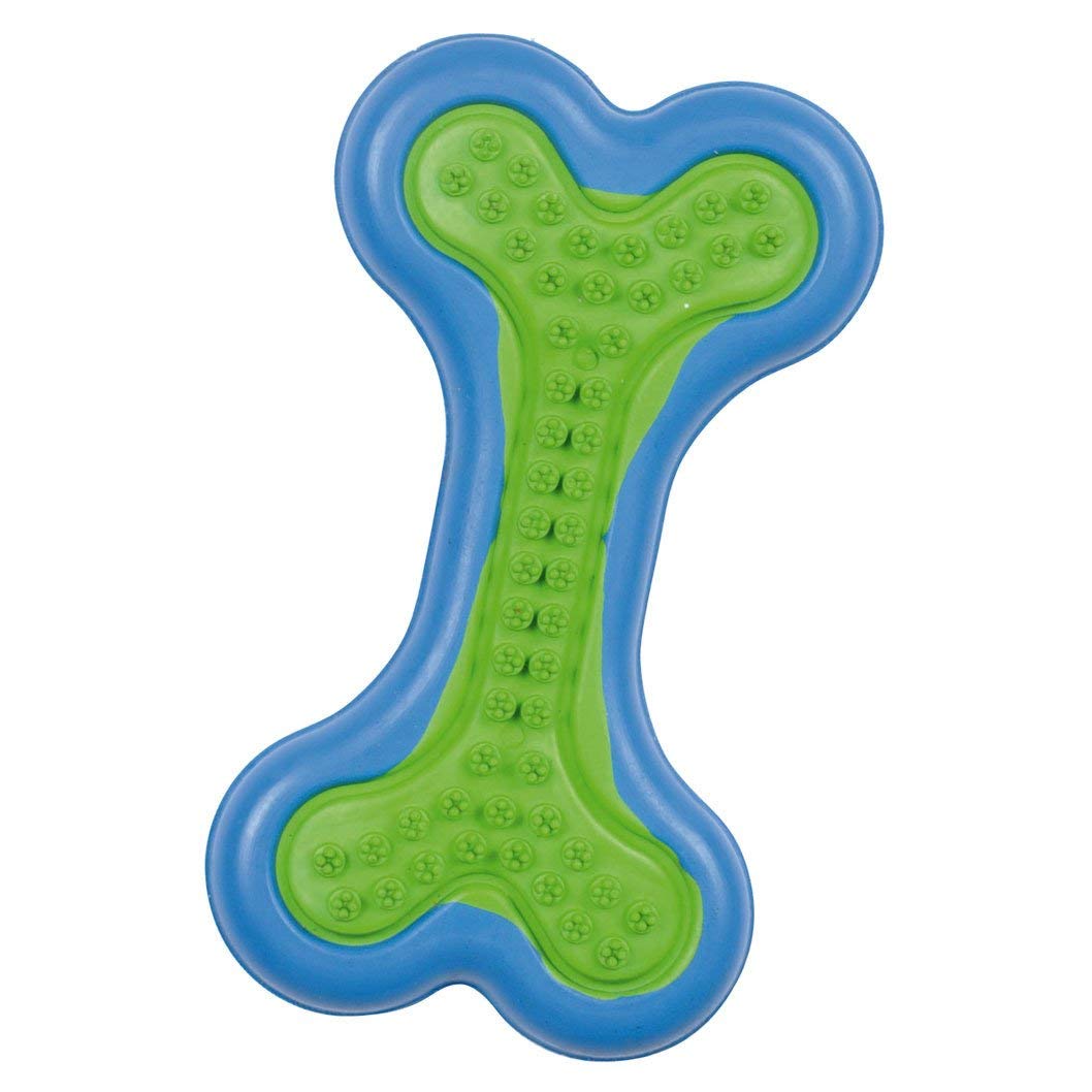 Durable Rubber Dog Chew Toy for Aggressive Chewers - Ami Comfort Bone Pet Toy for Small & Large Dogs - Best for Teething, Training & Playtime at Home or Outdoors