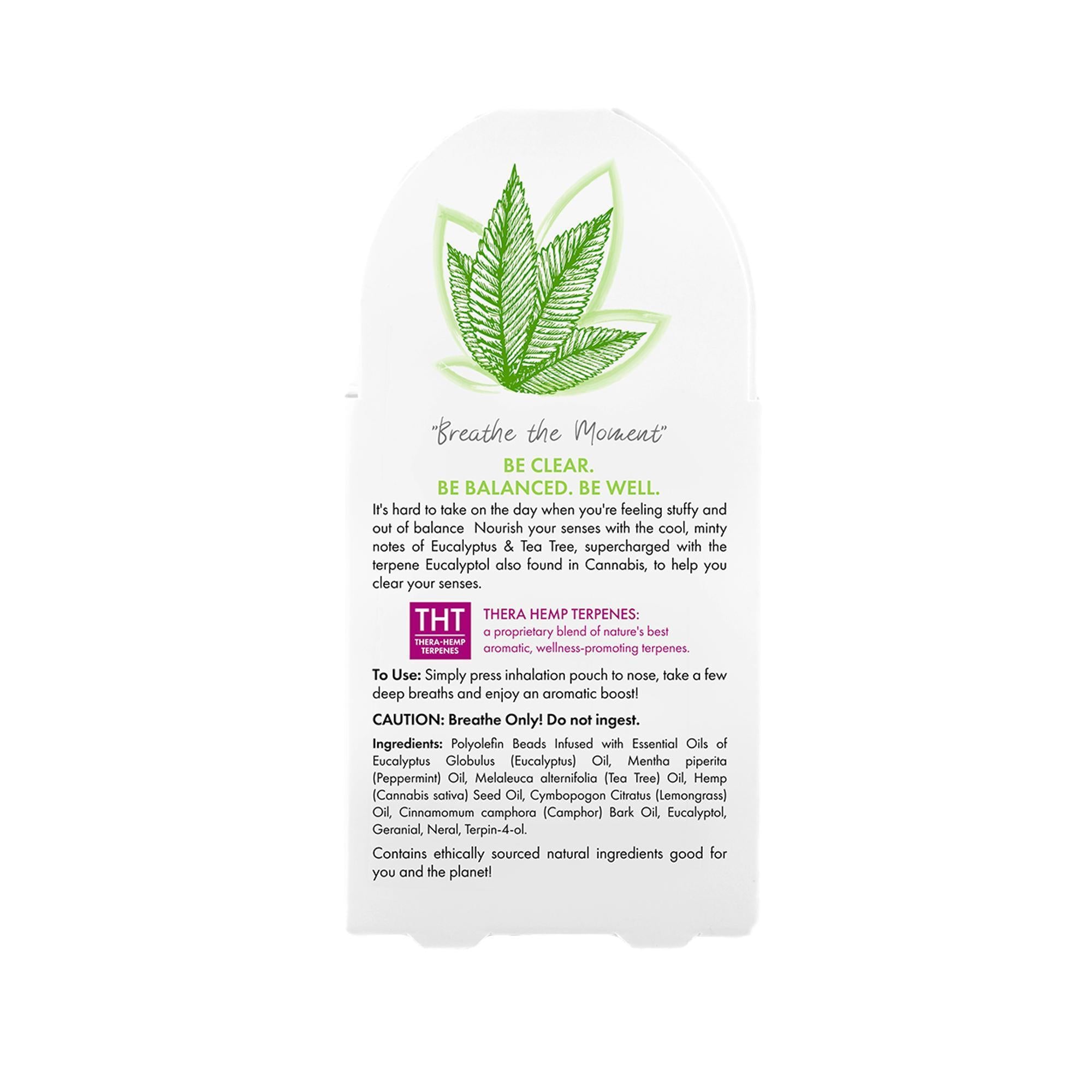 Cannafloria Inhalation Pouches - 2 Pack | Herbal Relaxation & Stress Relief | Perfect for Travel, Work, and On-the-Go Use