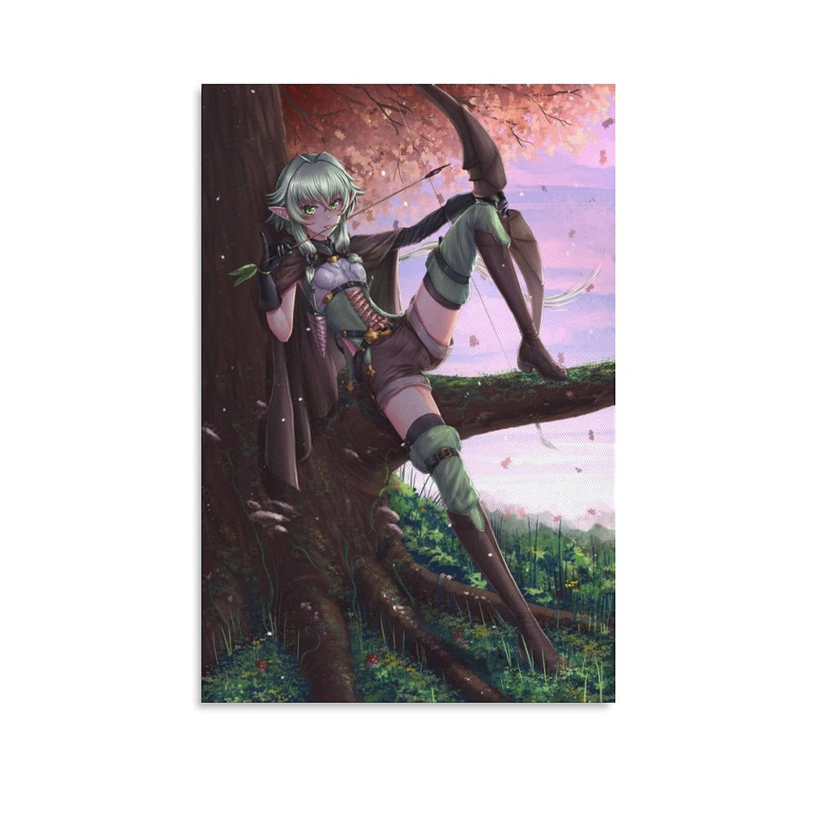 Goblin Slayer Anime Canvas Poster 8x12 Inches (20x30cm) - Japanese Art Wall Decor for Bedroom, Office & Gifts | Perfect for Anime Fans, Home Decor & Themed Rooms