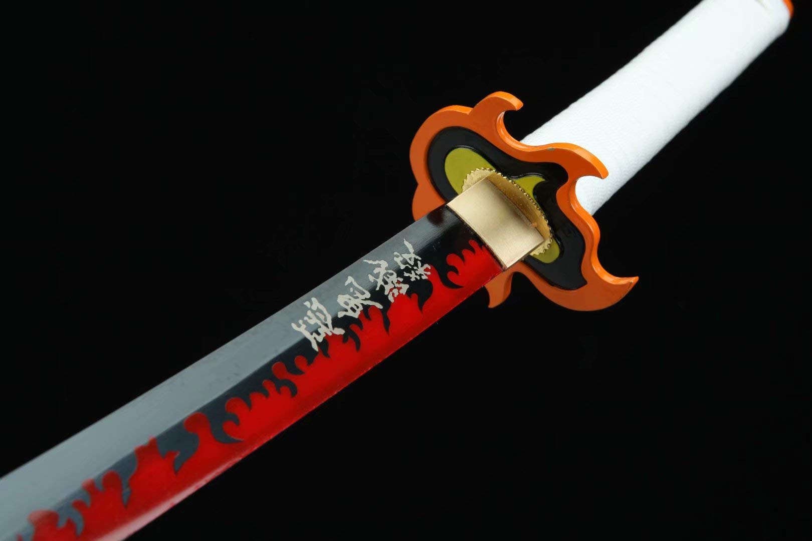 Demon Slayer Katana Sword - Kimetsu no Yaiba Tanjiro Kamado & Shinobu Kochou Cosplay Replica - Carbon Steel Anime Collectible for Cosplay, Display, and Gift Giving