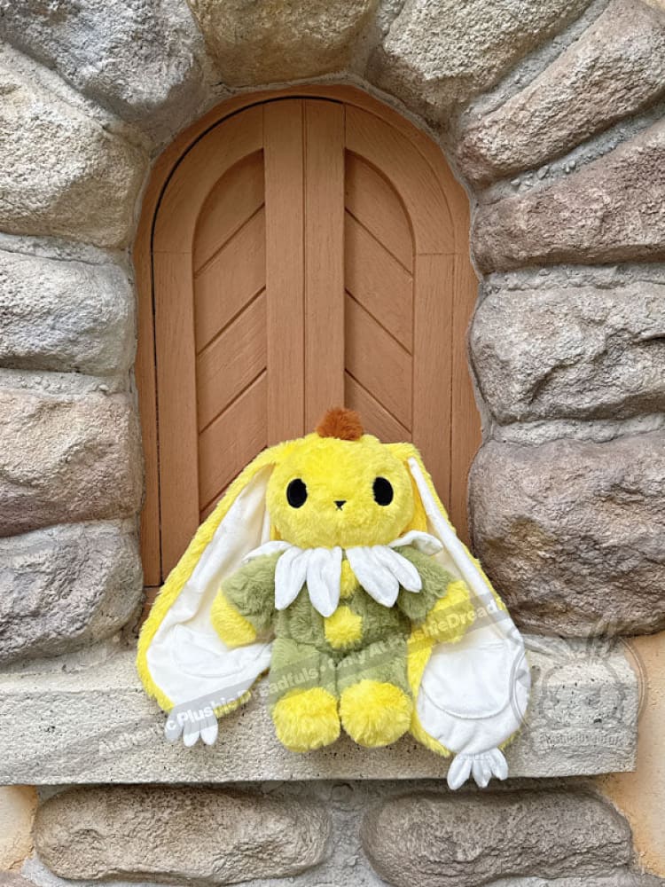 Plushie Dreadfuls Daisy Rabbit Stuffed Animal Toy - Soft Cute Bunny Plush for Kids, Gift, Nursery Decor & Anxiety Relief